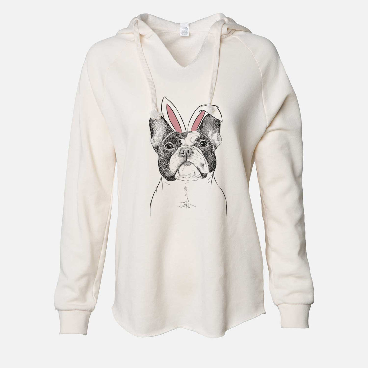Easter Ella the French Bulldog - Cali Wave Hooded Sweatshirt