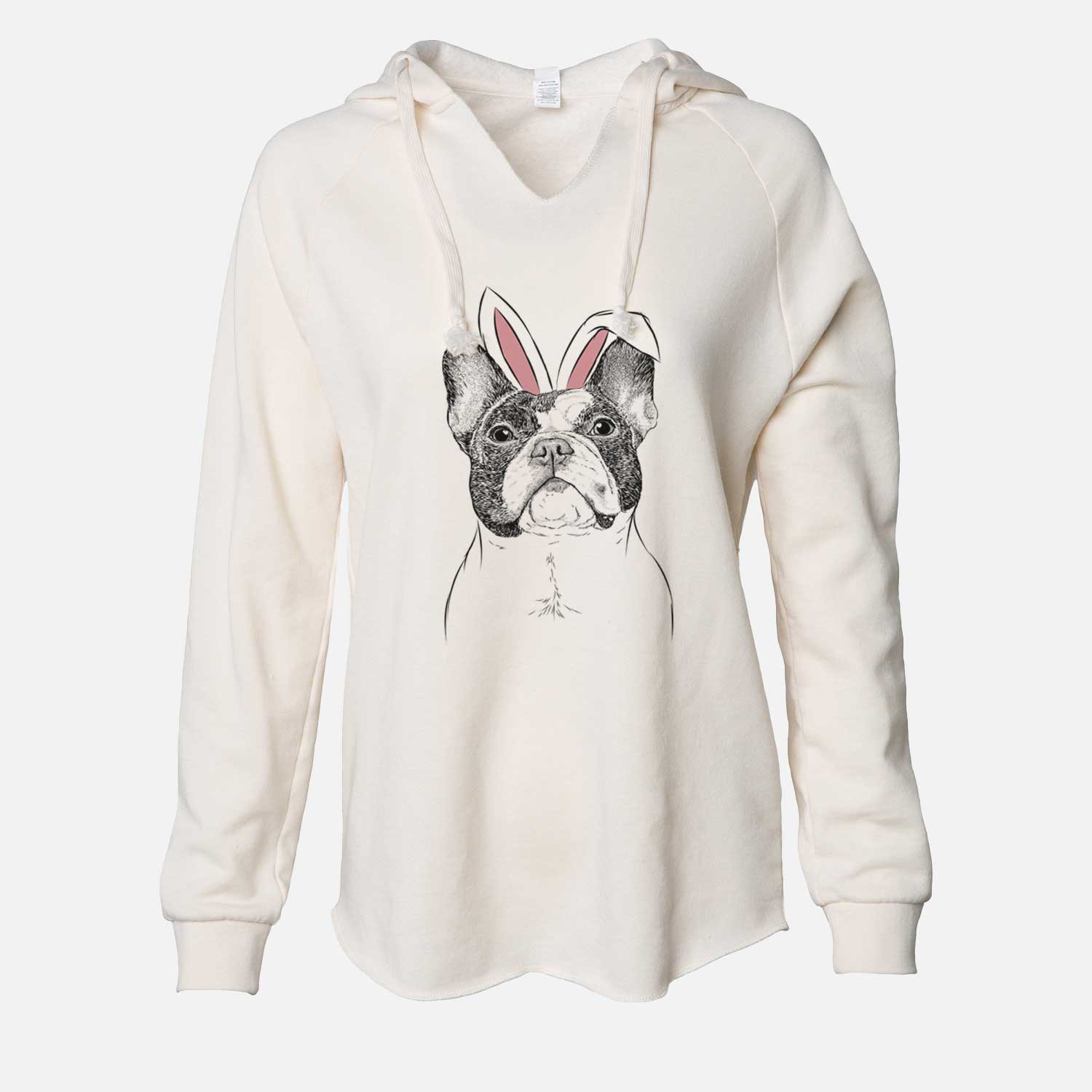 Easter Ella the French Bulldog - Cali Wave Hooded Sweatshirt