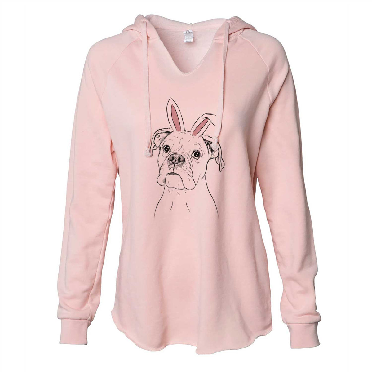 Easter Ellie the Boxer - Cali Wave Hooded Sweatshirt