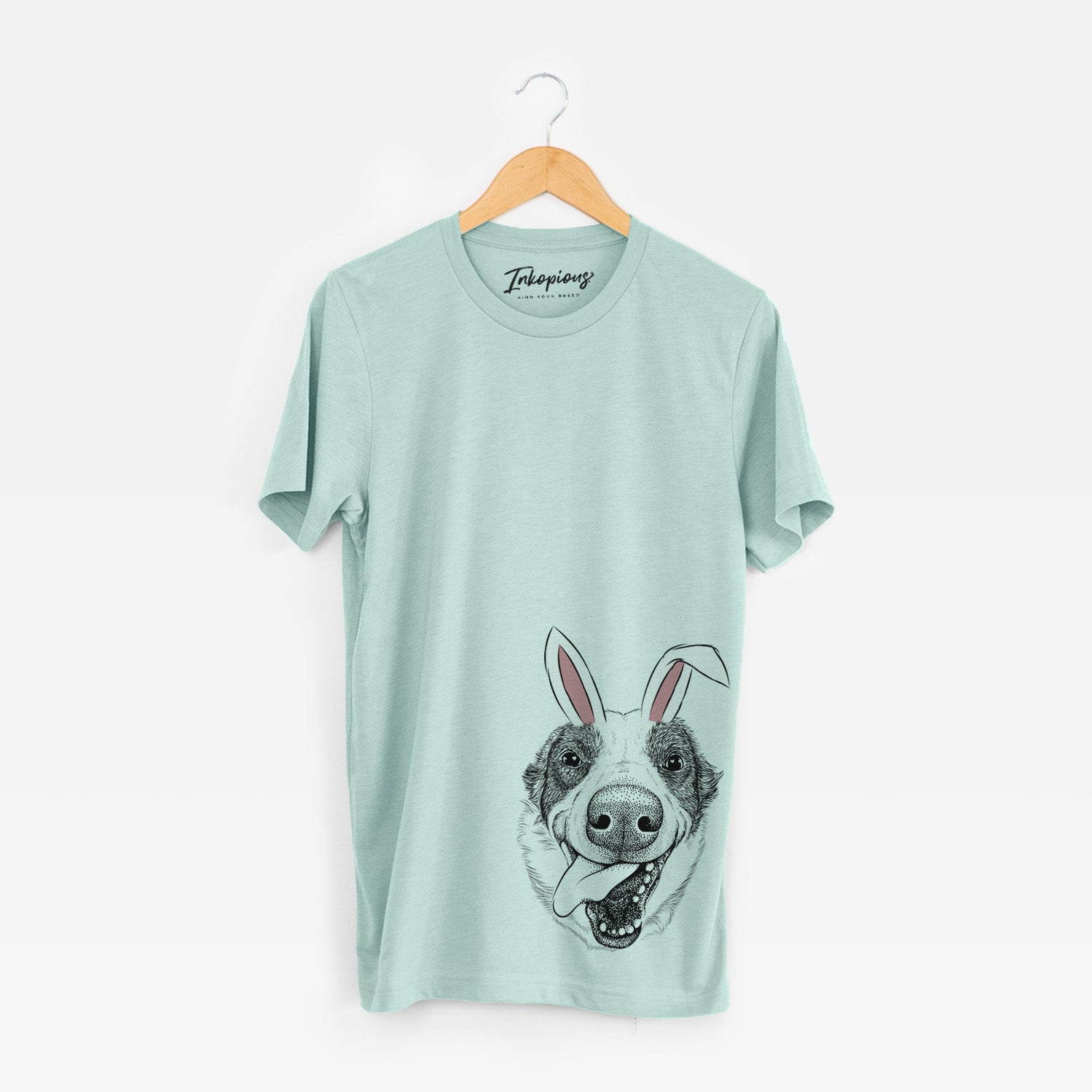 Easter Elwood the Border Collie - Unisex Crewneck