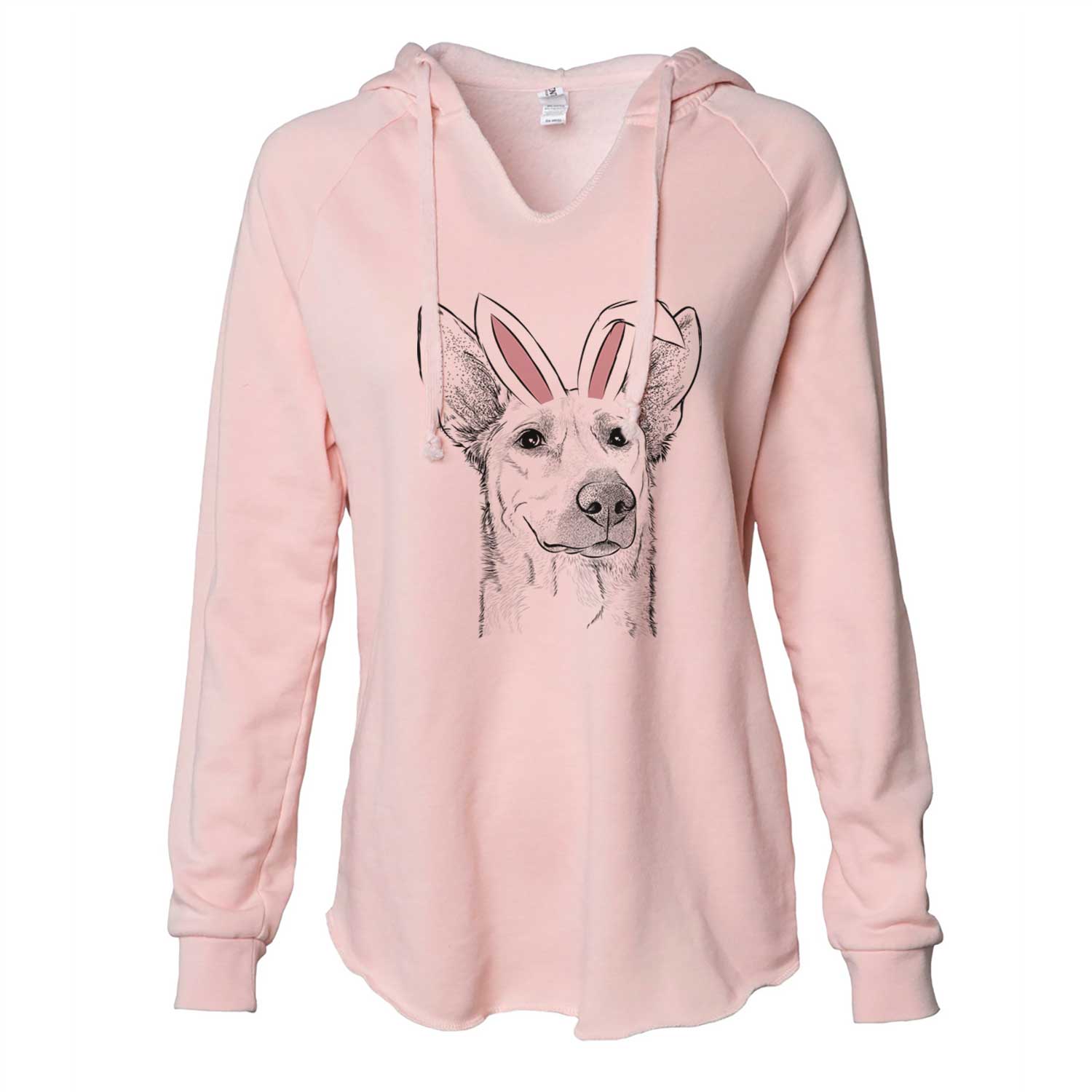 Easter Ember the Shepherd Mix - Cali Wave Hooded Sweatshirt