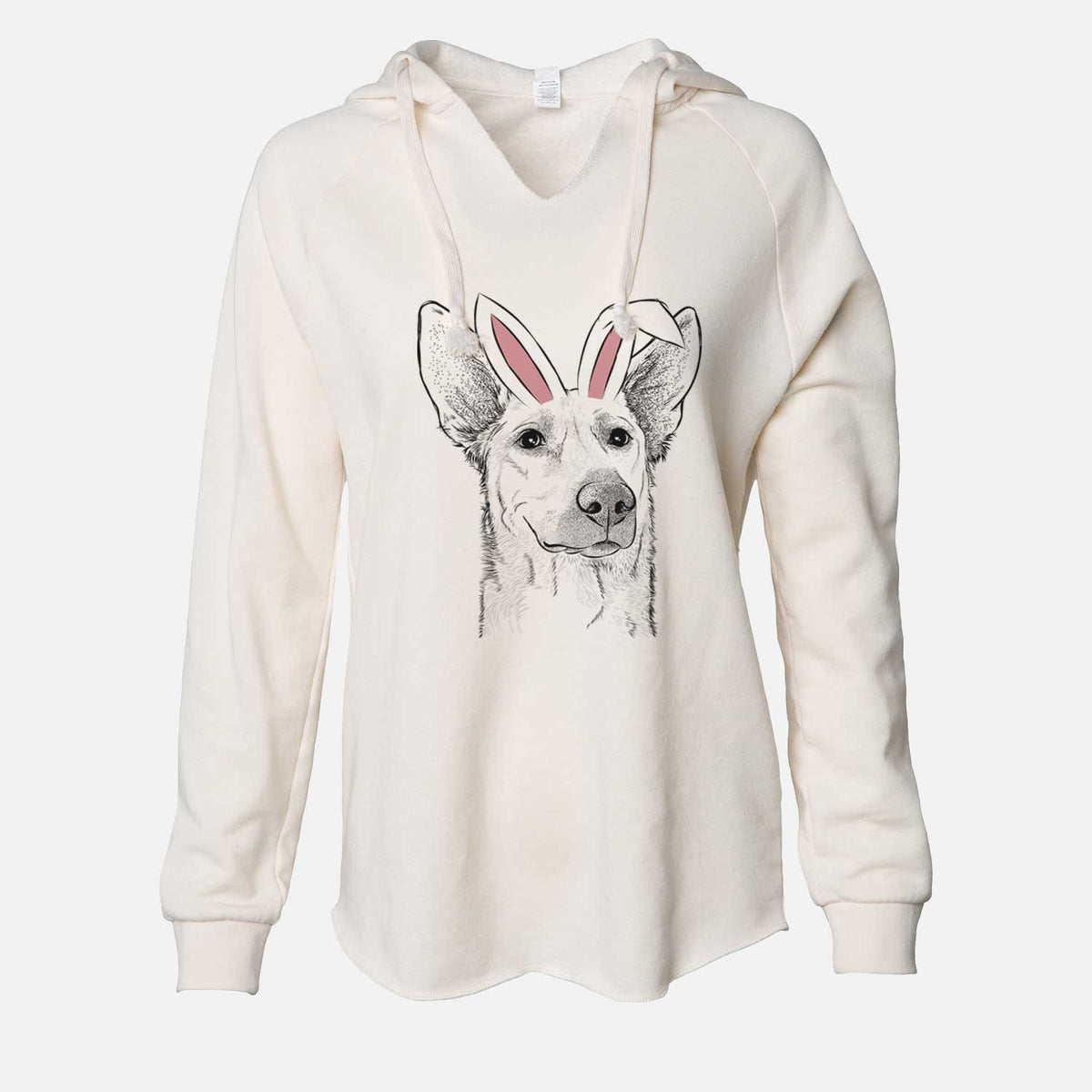 Easter Ember the Shepherd Mix - Cali Wave Hooded Sweatshirt