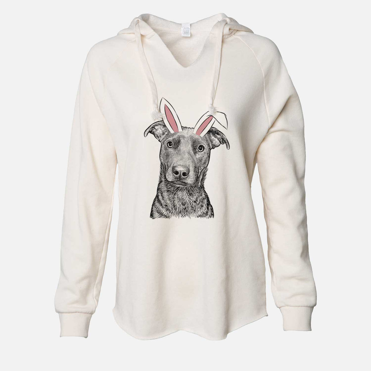 Easter Embyr the Mixed Breed - Cali Wave Hooded Sweatshirt