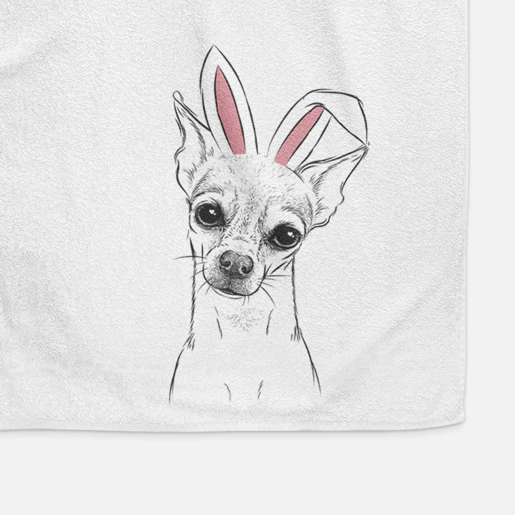 Emee the Chihuahua Decorative Hand Towel