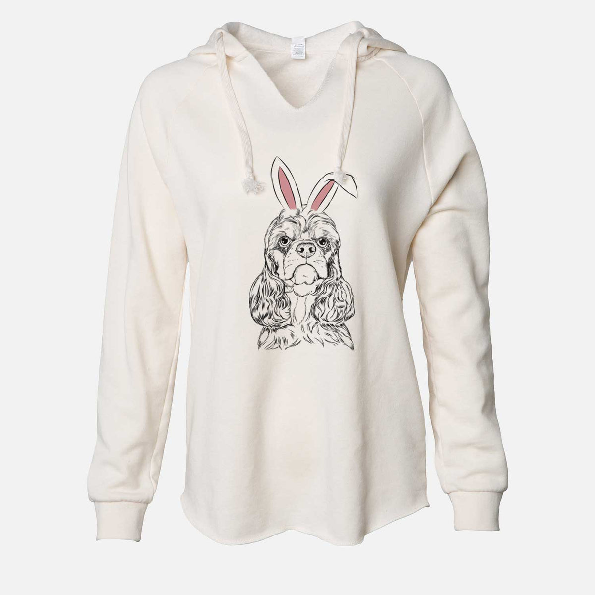 Easter Emma the Cocker Spaniel - Cali Wave Hooded Sweatshirt