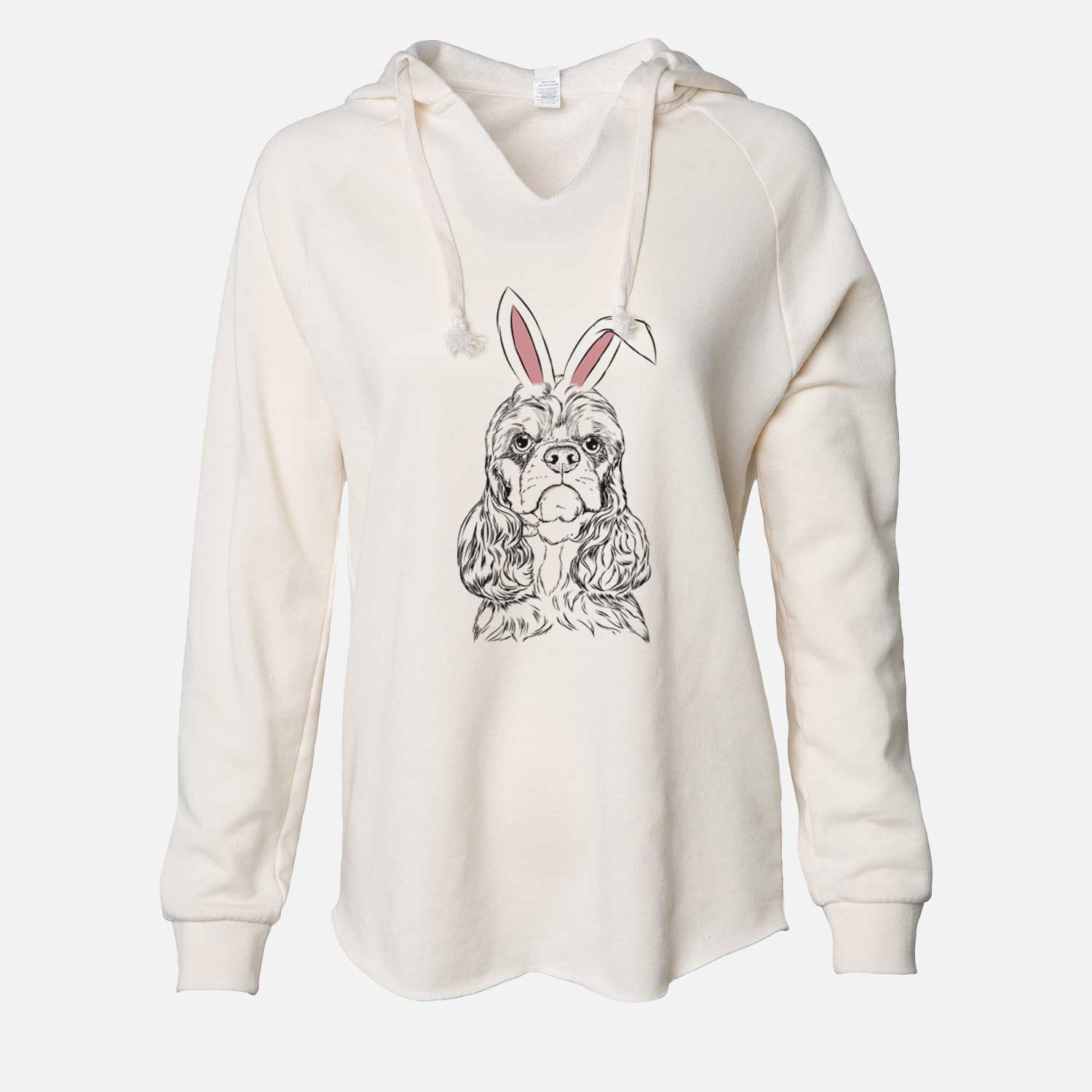 Easter Emma the Cocker Spaniel - Cali Wave Hooded Sweatshirt