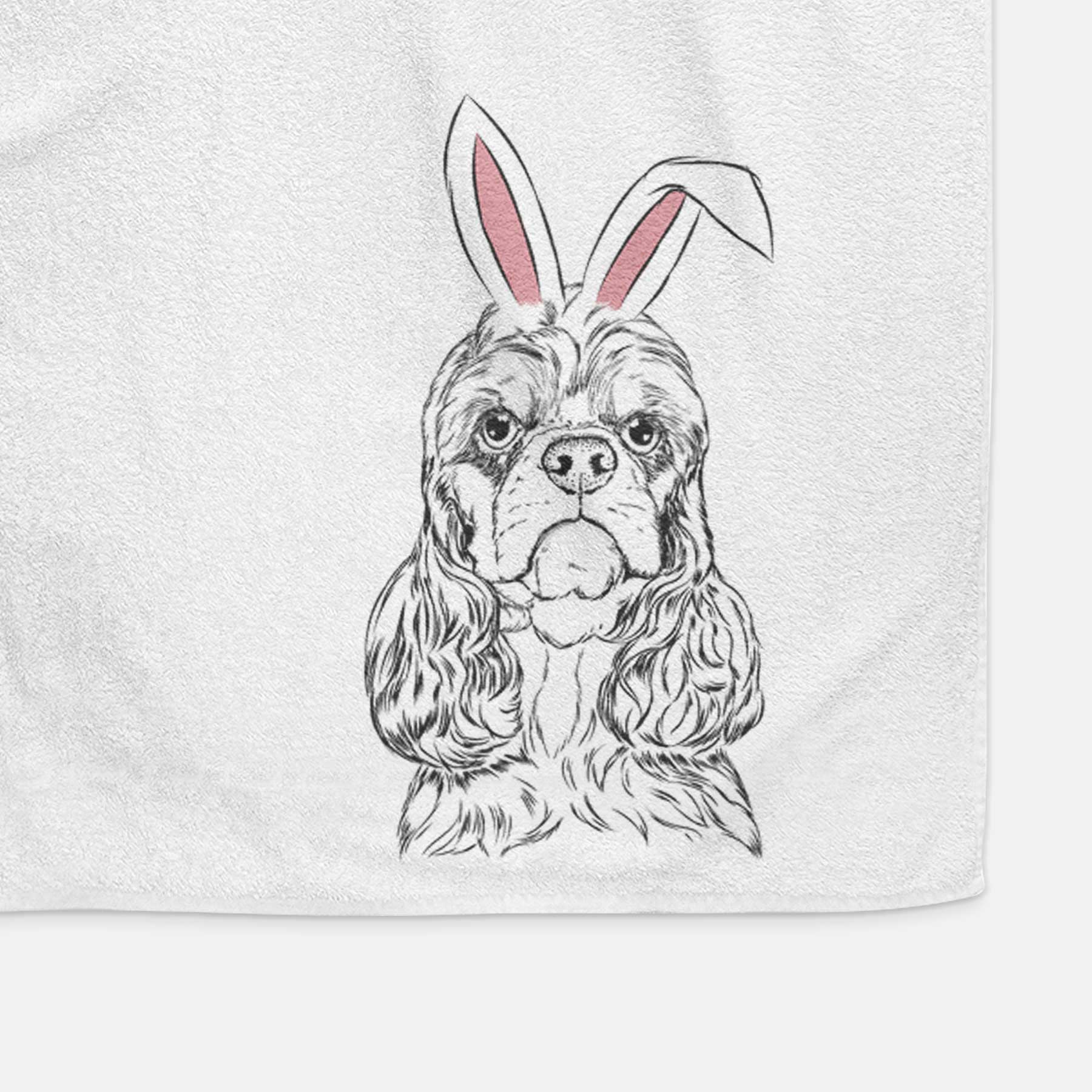 Emma the Cocker Spaniel Decorative Hand Towel