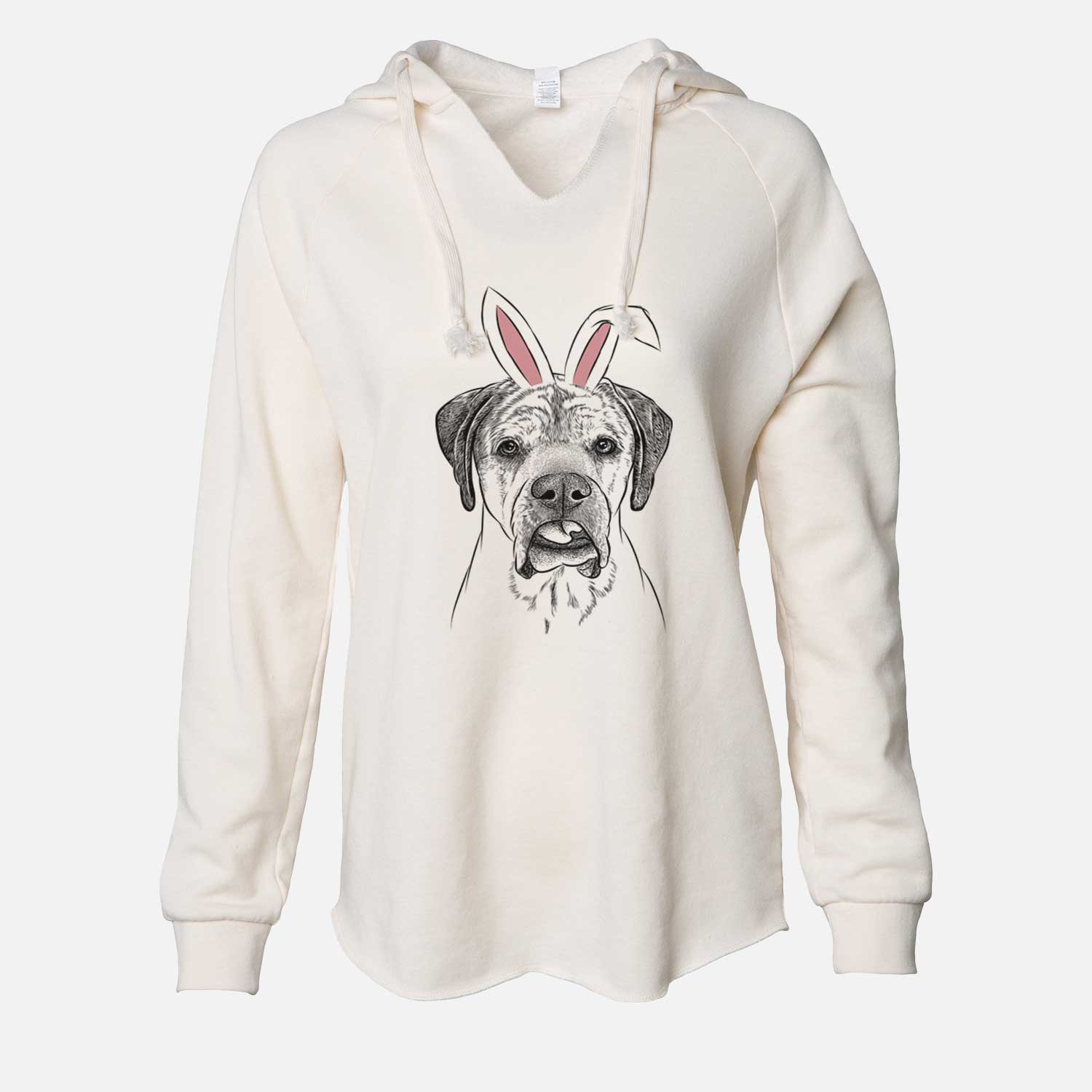 Easter Emma the English Mastiff - Cali Wave Hooded Sweatshirt