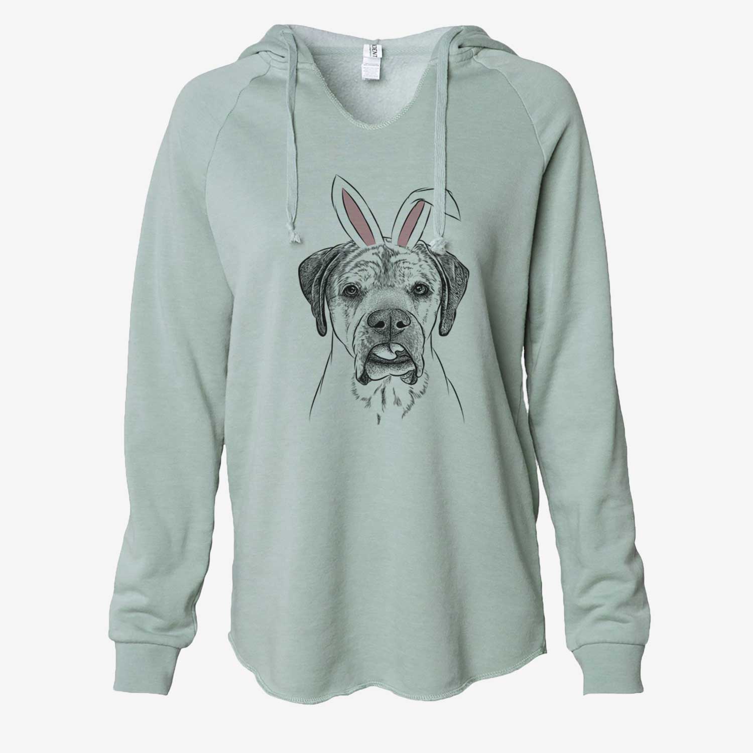 Easter Emma the English Mastiff - Cali Wave Hooded Sweatshirt