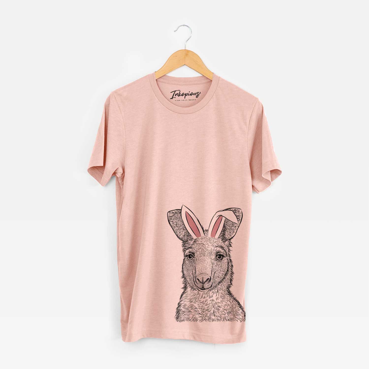 Easter Evelyn the Eastern Grey Kangaroo - Unisex Crewneck