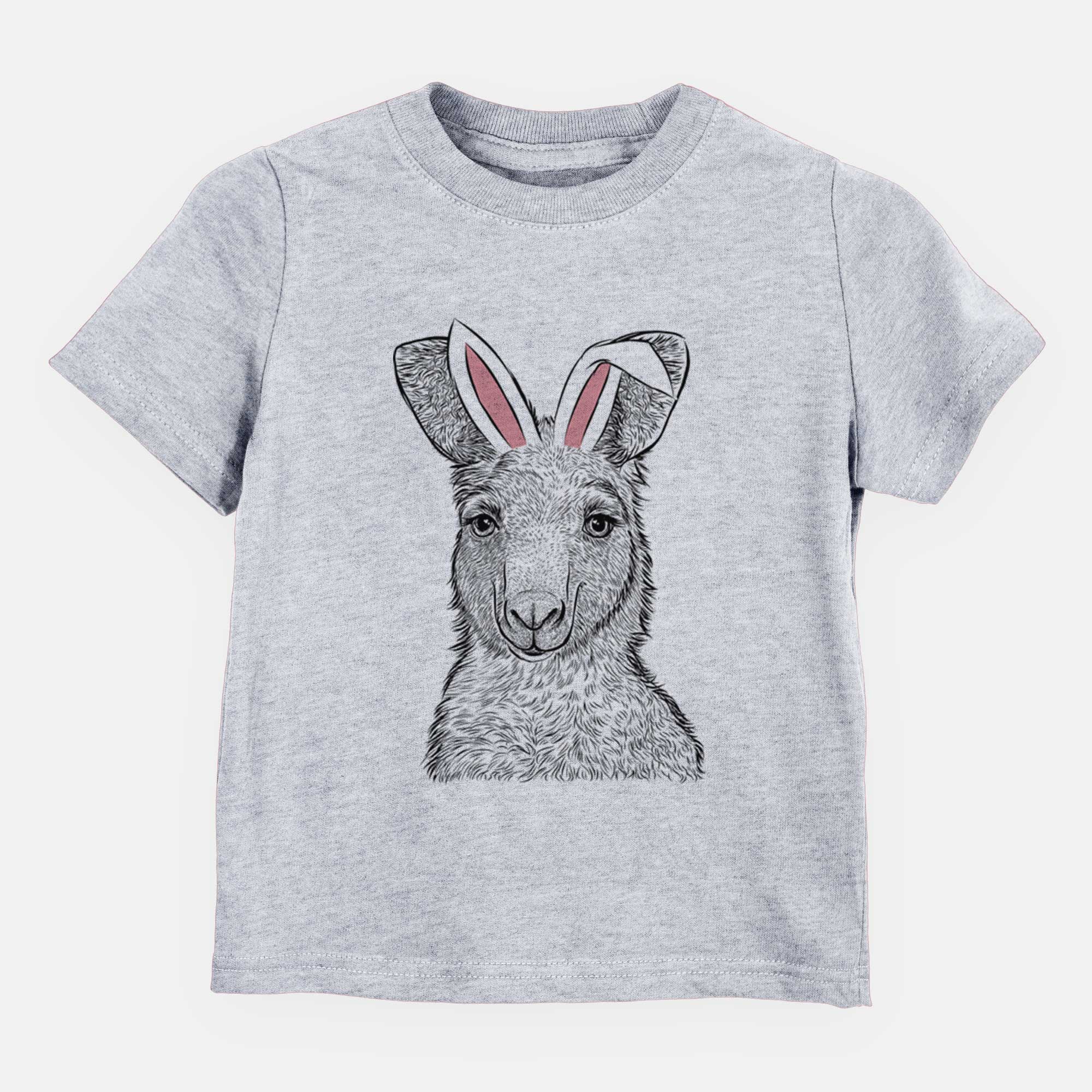 Easter Evelyn the Eastern Grey Kangaroo - Kids/Youth/Toddler Shirt