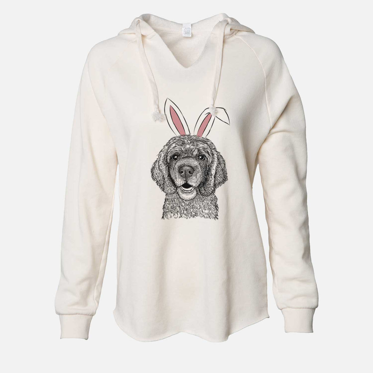 Easter Fannie Mae the Cocker Spaniel - Cali Wave Hooded Sweatshirt
