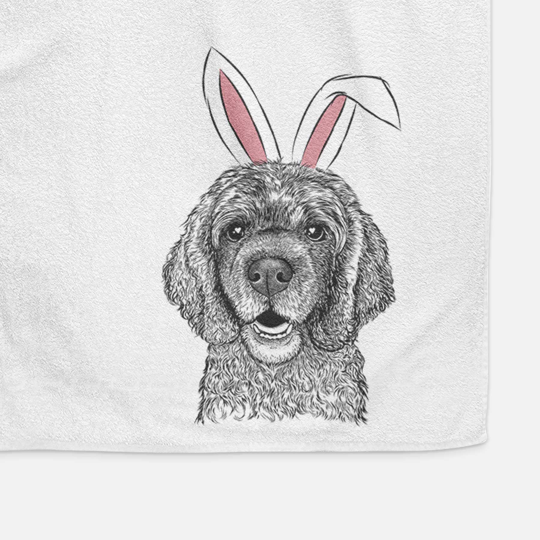 Fannie Mae the Cocker Spaniel Decorative Hand Towel