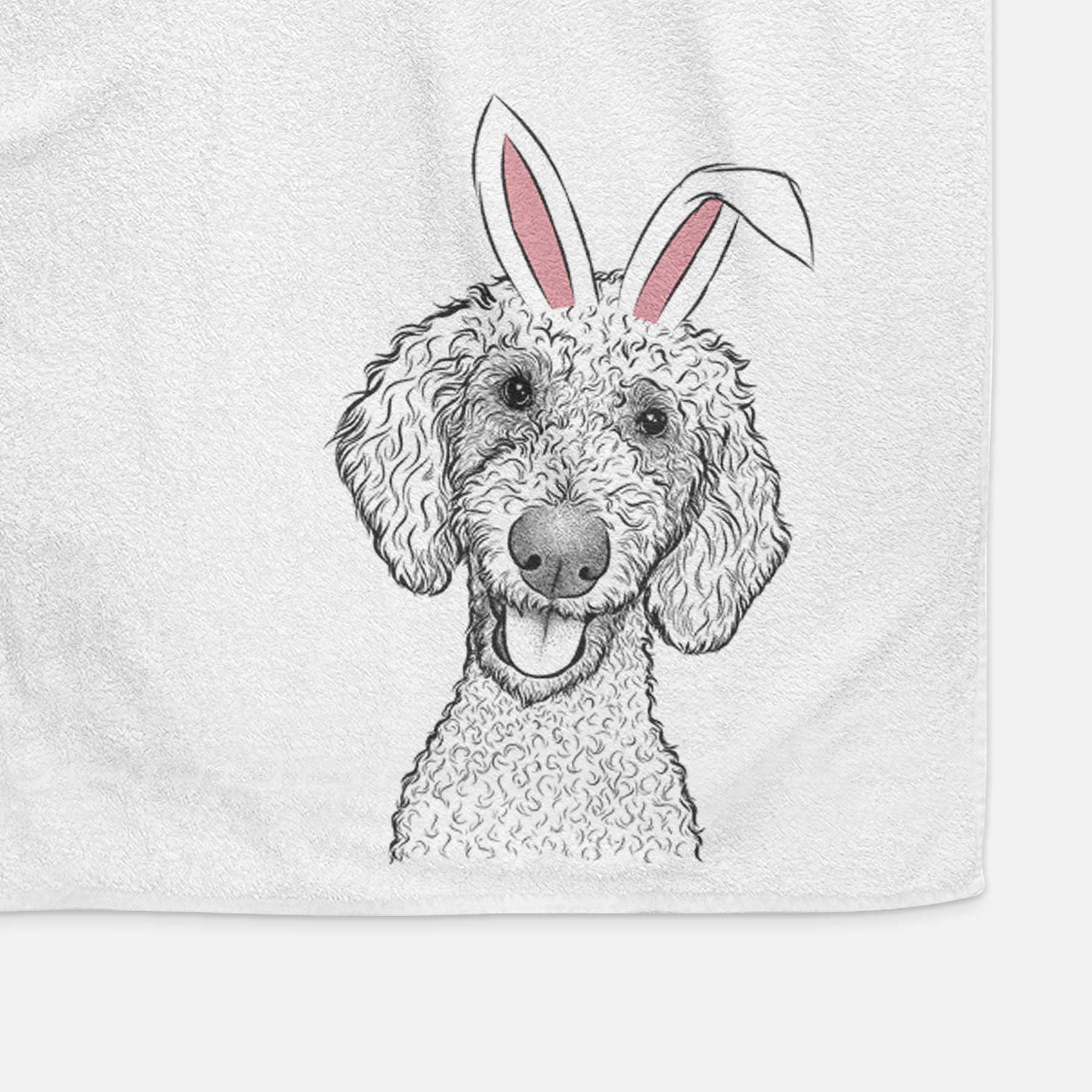 Fenway the Goldendoodle Decorative Hand Towel