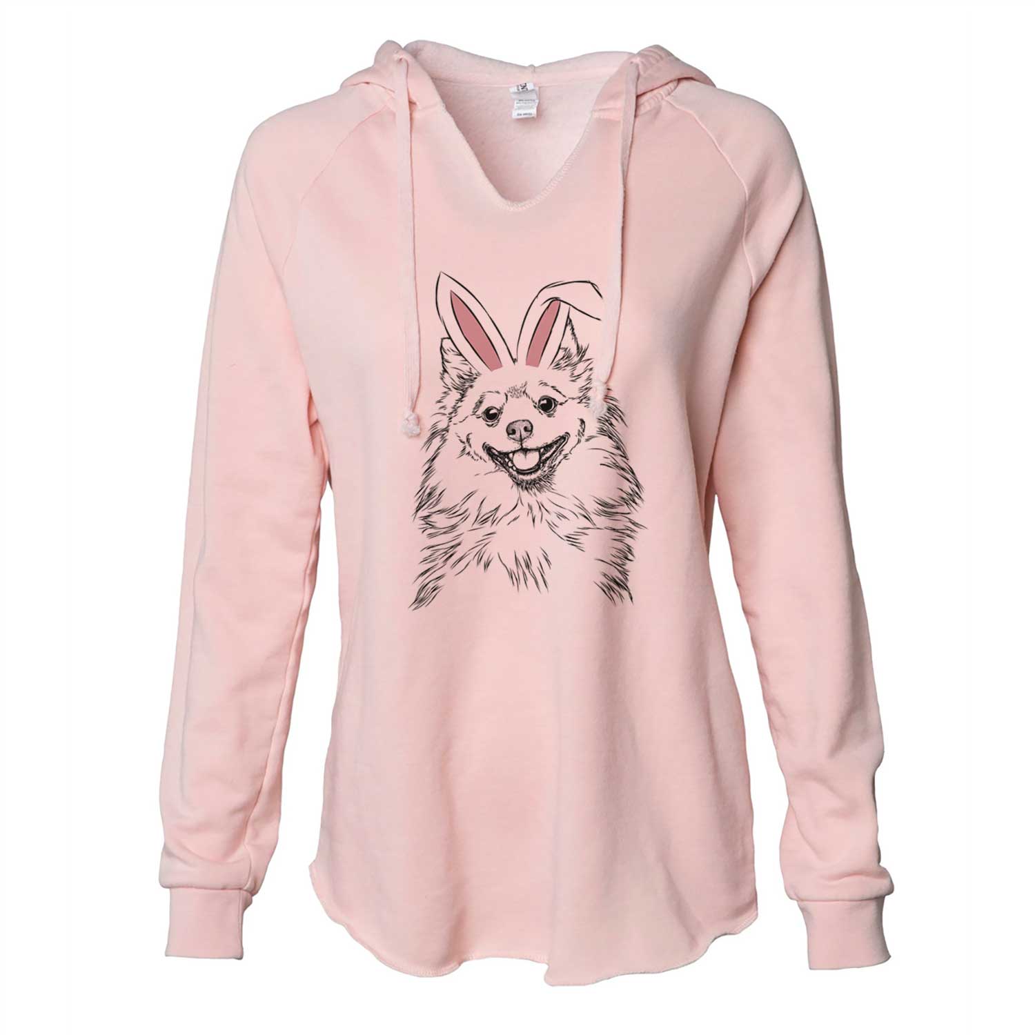 Easter Fibi the Spitz - Cali Wave Hooded Sweatshirt