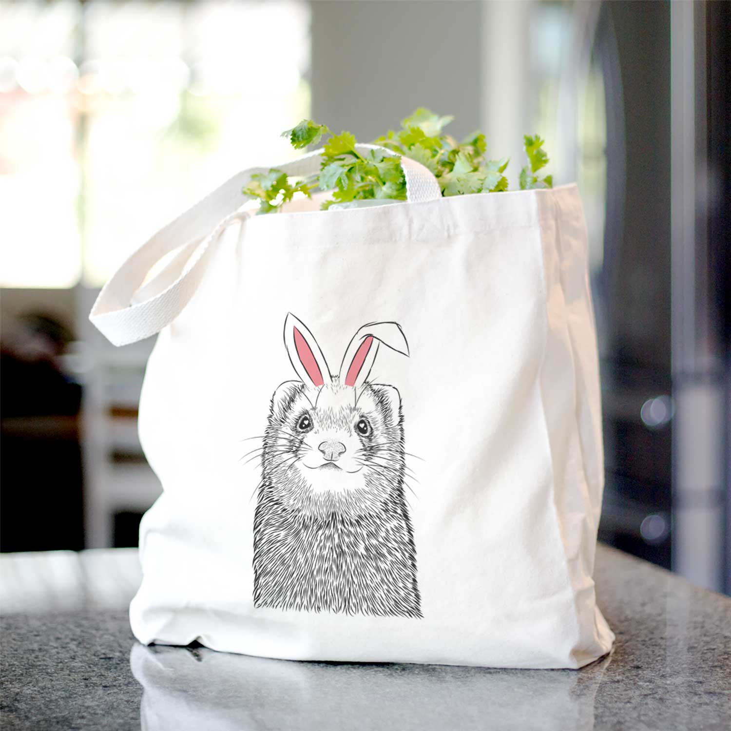 Fig the Ferret - Tote Bag