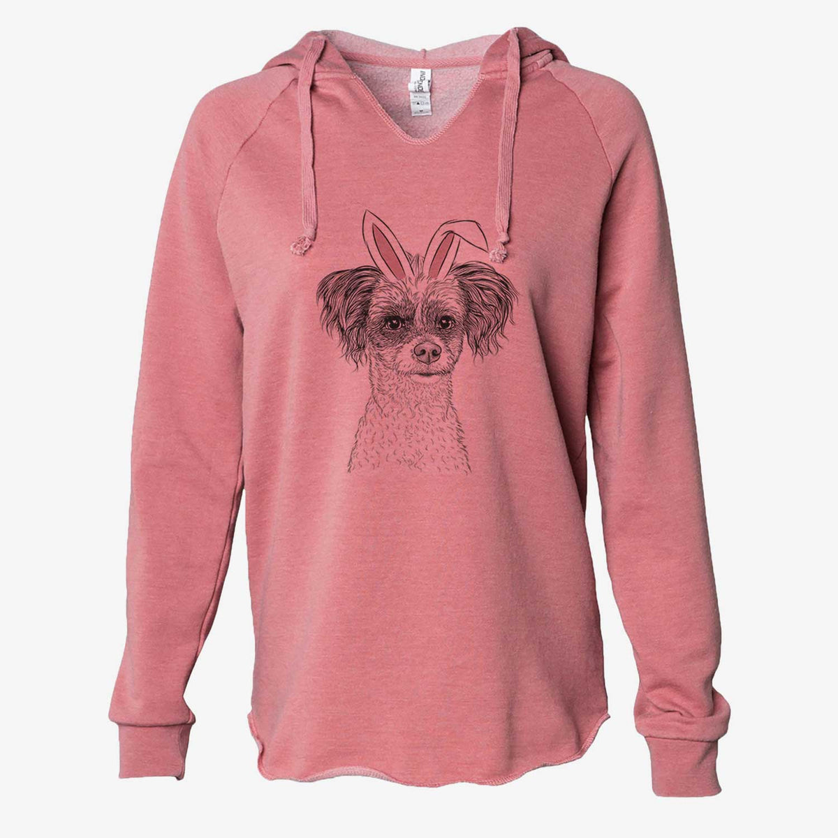 Easter Finley Beth the Papillon Mix - Cali Wave Hooded Sweatshirt