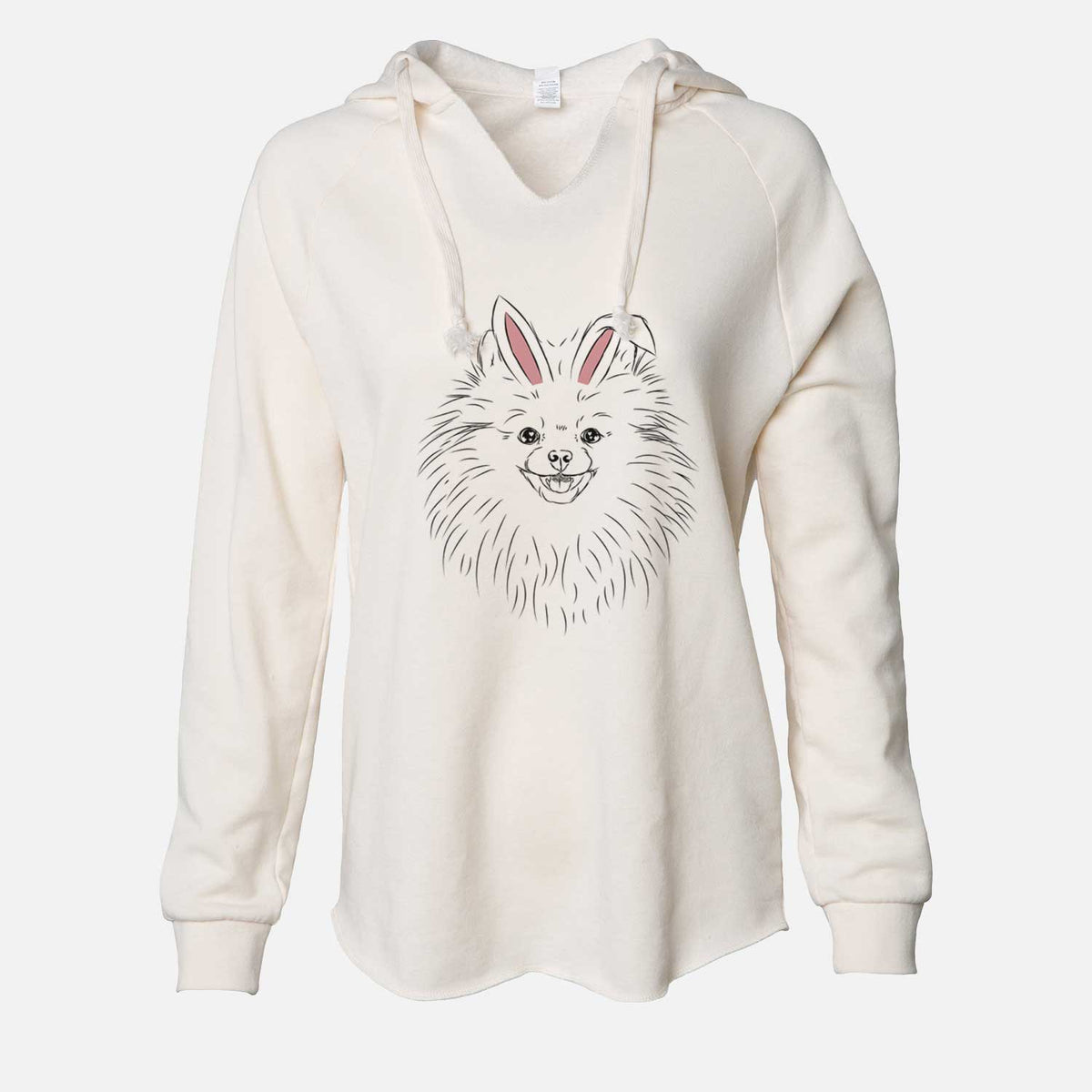 Easter Finn the Pomeranian - Cali Wave Hooded Sweatshirt