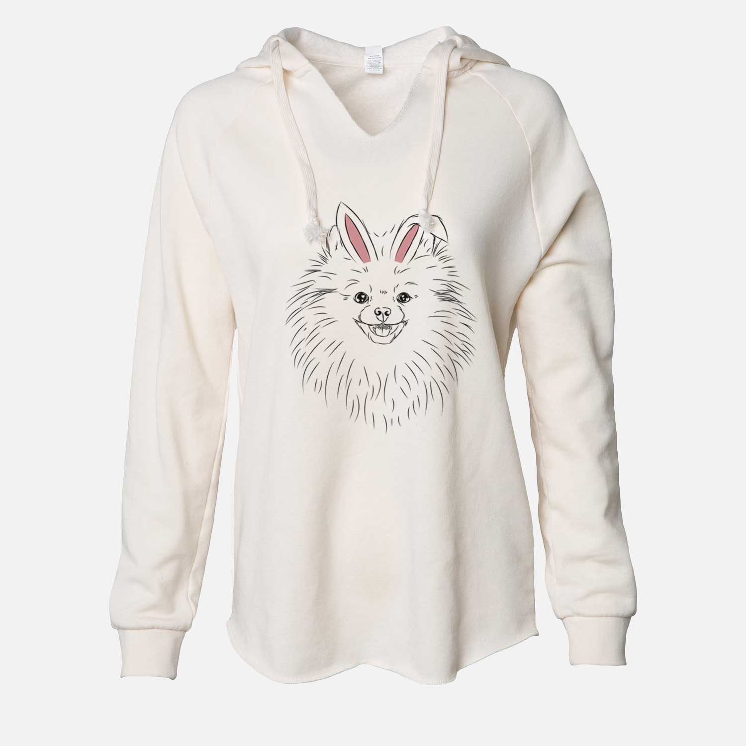 Easter Finn the Pomeranian - Cali Wave Hooded Sweatshirt