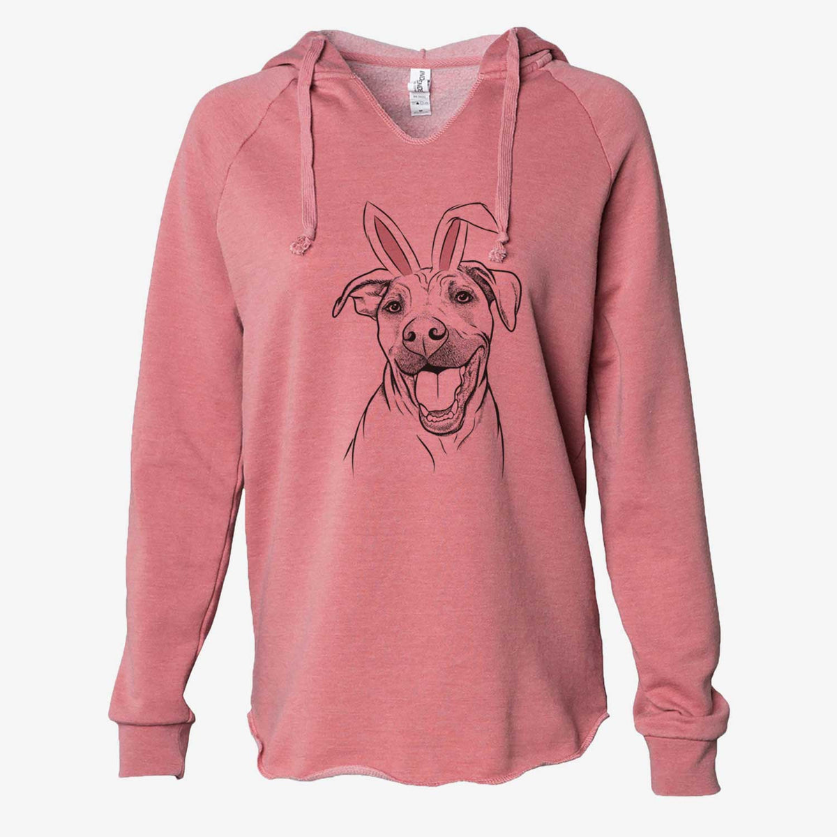 Easter Finn the Hound Mix - Cali Wave Hooded Sweatshirt