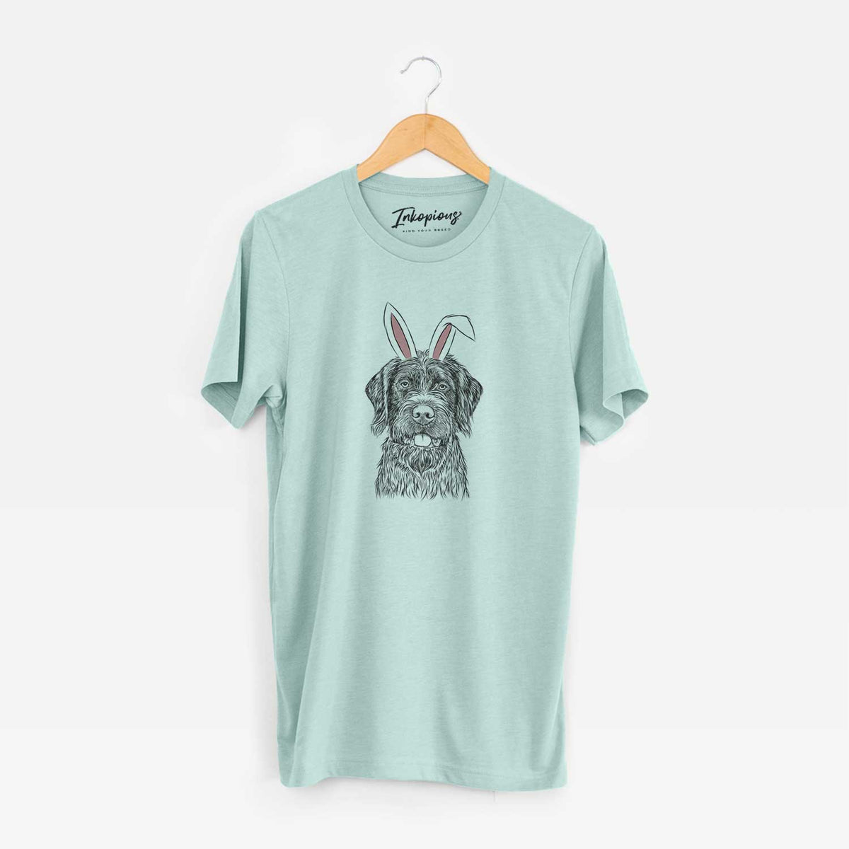 Easter Fletcher the Wirehaired Pointing Griffon - Unisex Crewneck