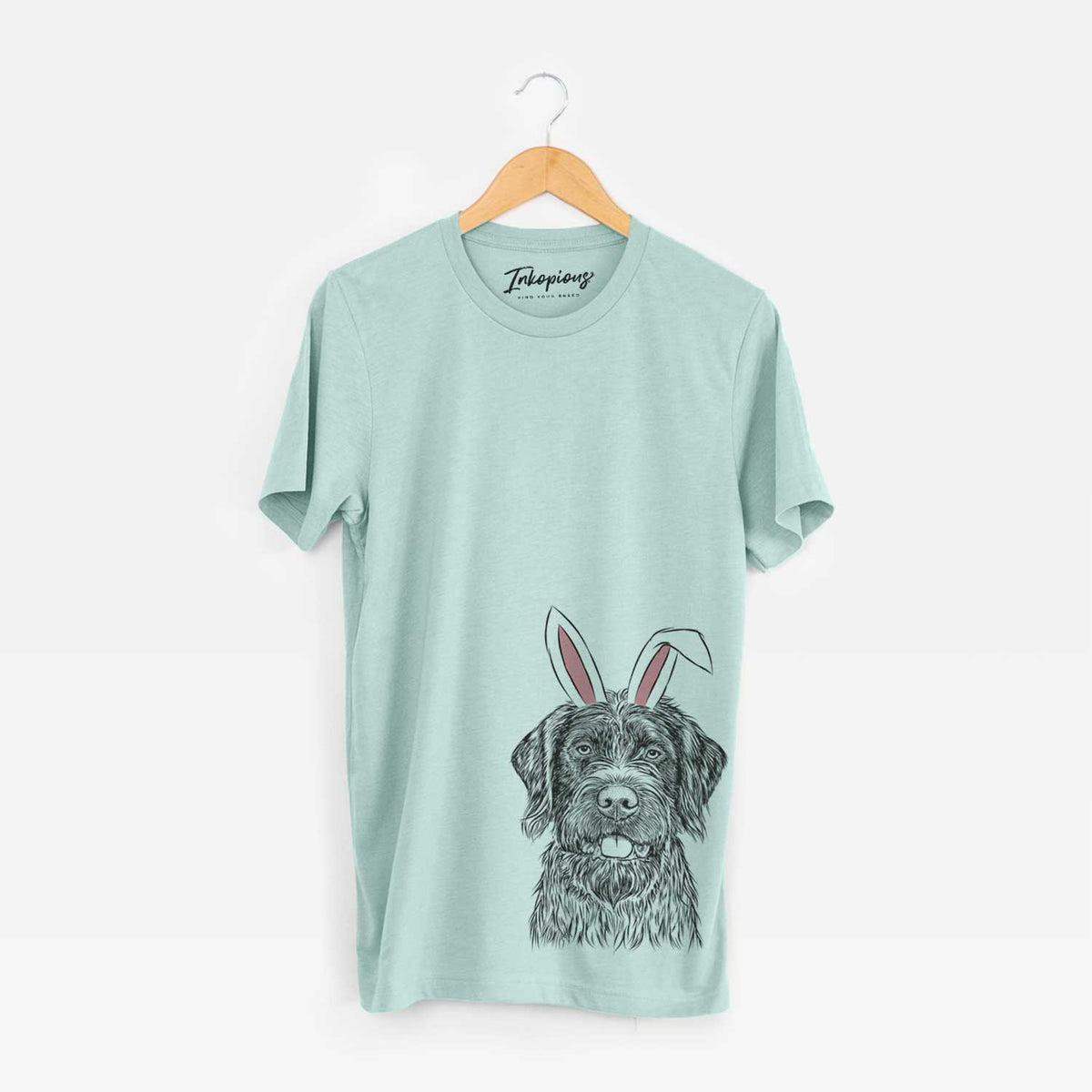 Easter Fletcher the Wirehaired Pointing Griffon - Unisex Crewneck