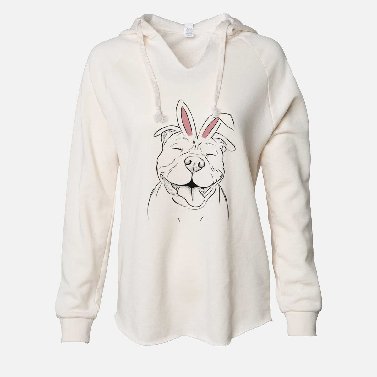 Easter Floki the American Bully - Cali Wave Hooded Sweatshirt