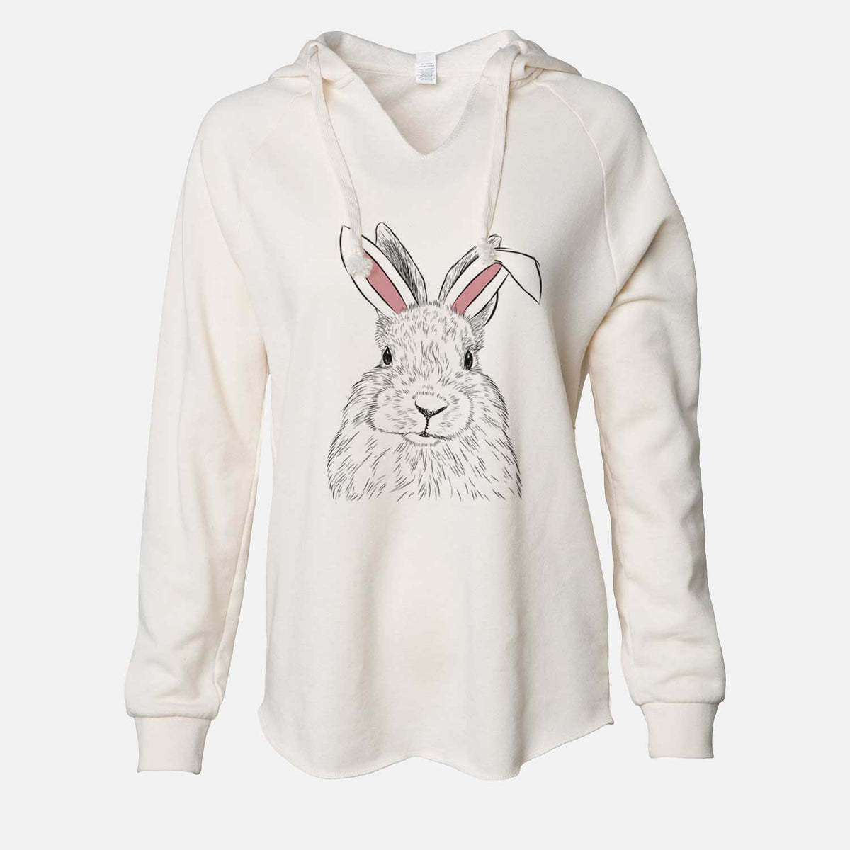 Easter Flower the Rex Rabbit - Cali Wave Hooded Sweatshirt