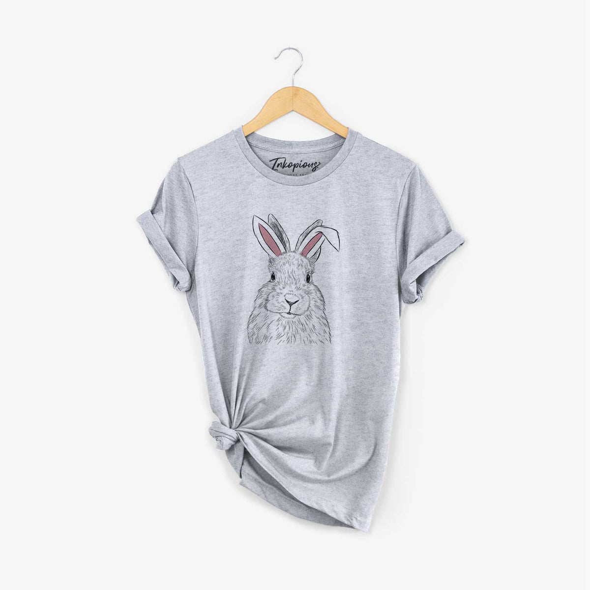 Easter Flower the Rex Rabbit - Unisex Crewneck