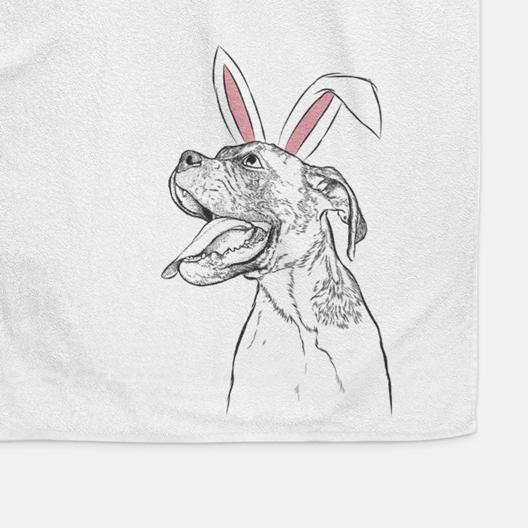 Floyd the Boxer Decorative Hand Towel