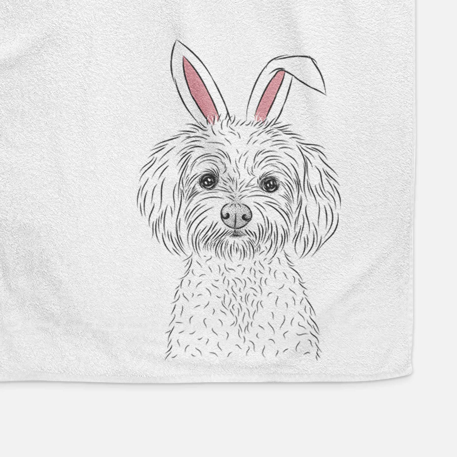 Francesca the Maltipoo Decorative Hand Towel