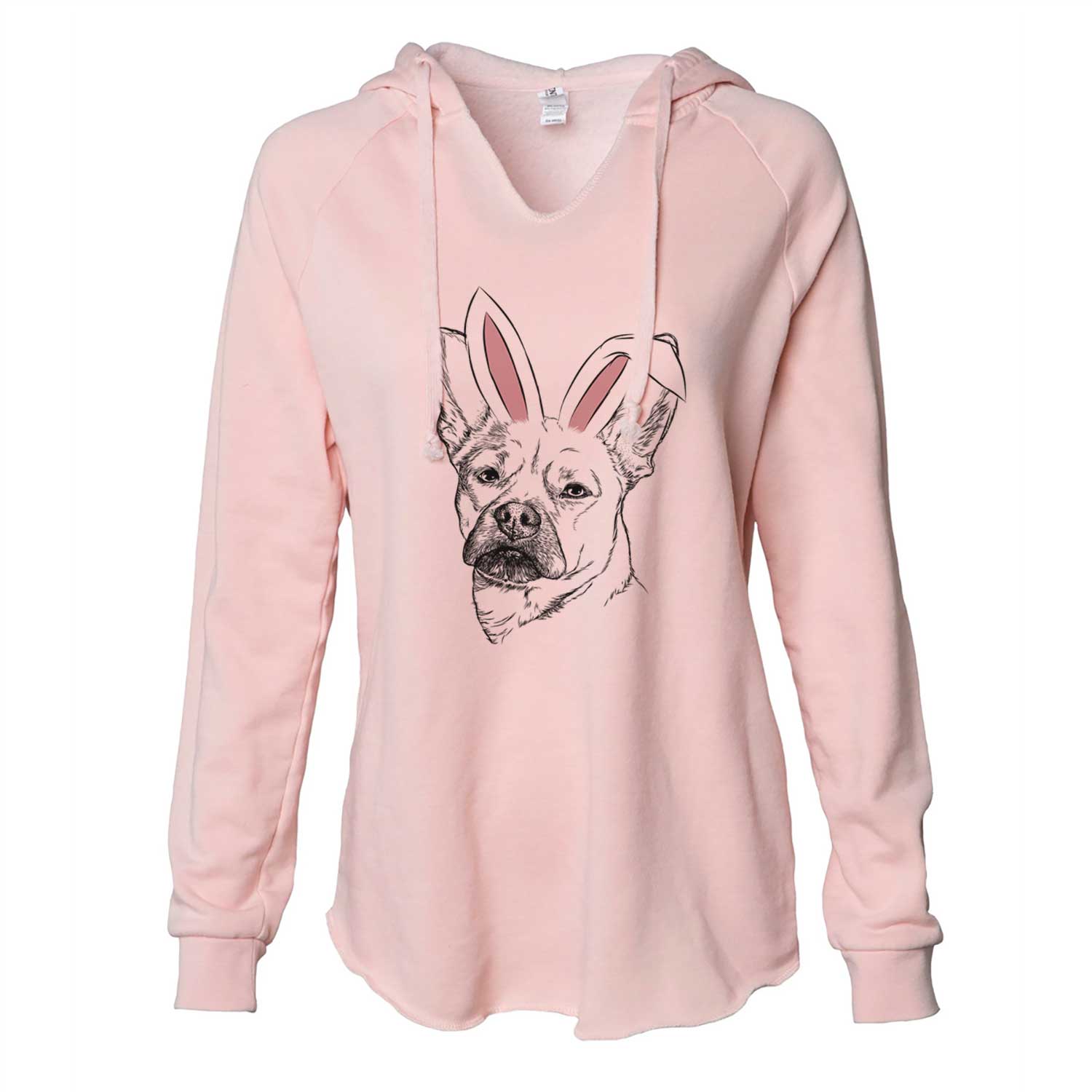 Easter Frankie the Mixed Breed - Cali Wave Hooded Sweatshirt