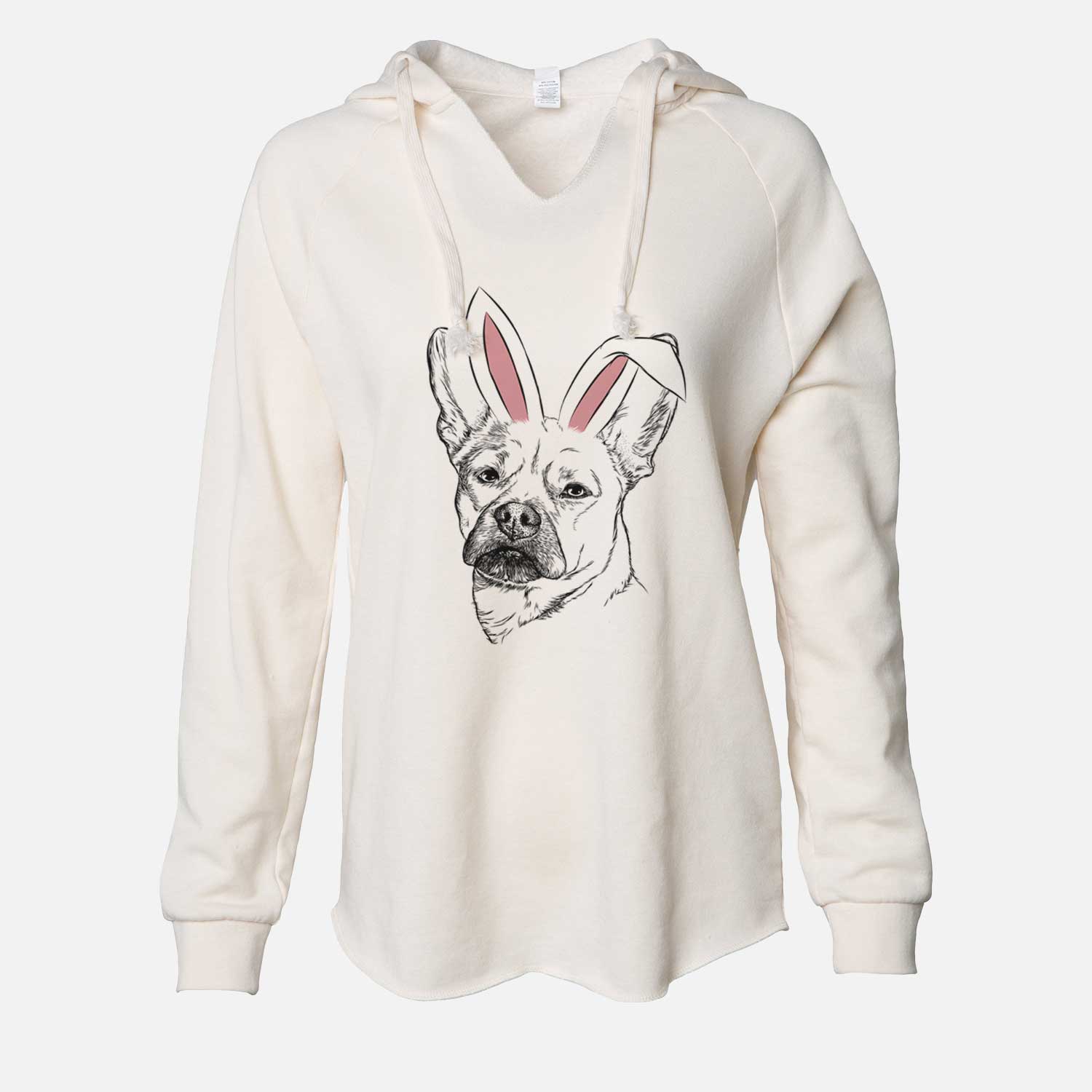 Easter Frankie the Mixed Breed - Cali Wave Hooded Sweatshirt