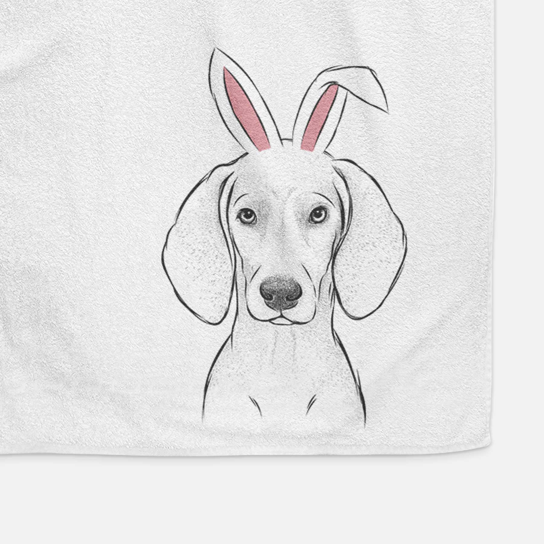 Frejya the Weimaraner Decorative Hand Towel