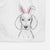 Frejya the Weimaraner Decorative Hand Towel