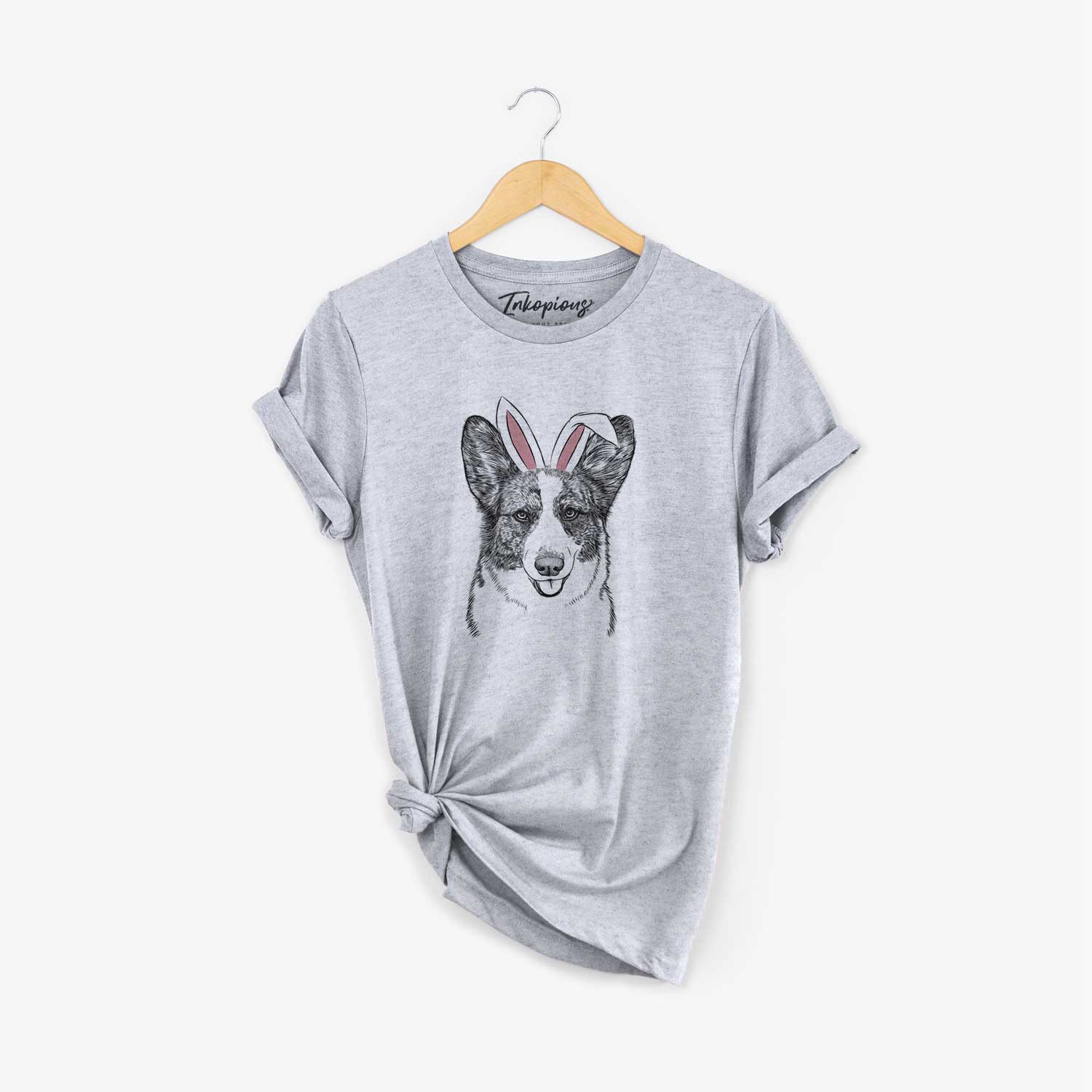 Easter Gabby the Cardigan Welsh Corgi - Unisex Crewneck