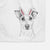 Georgie Rat the Terrier Mix Decorative Hand Towel