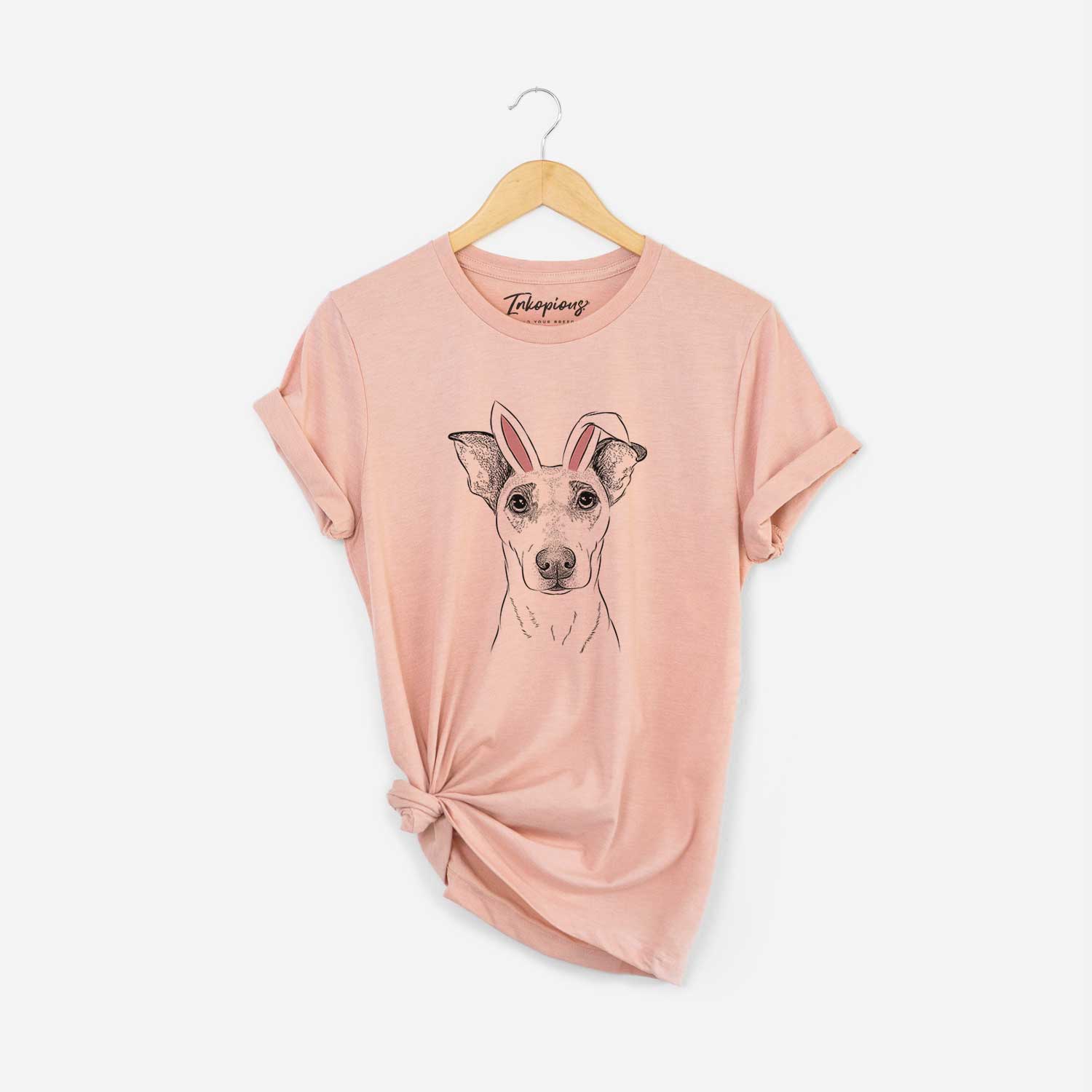 Easter Georgie Rat the Terrier Mix - Unisex Crewneck