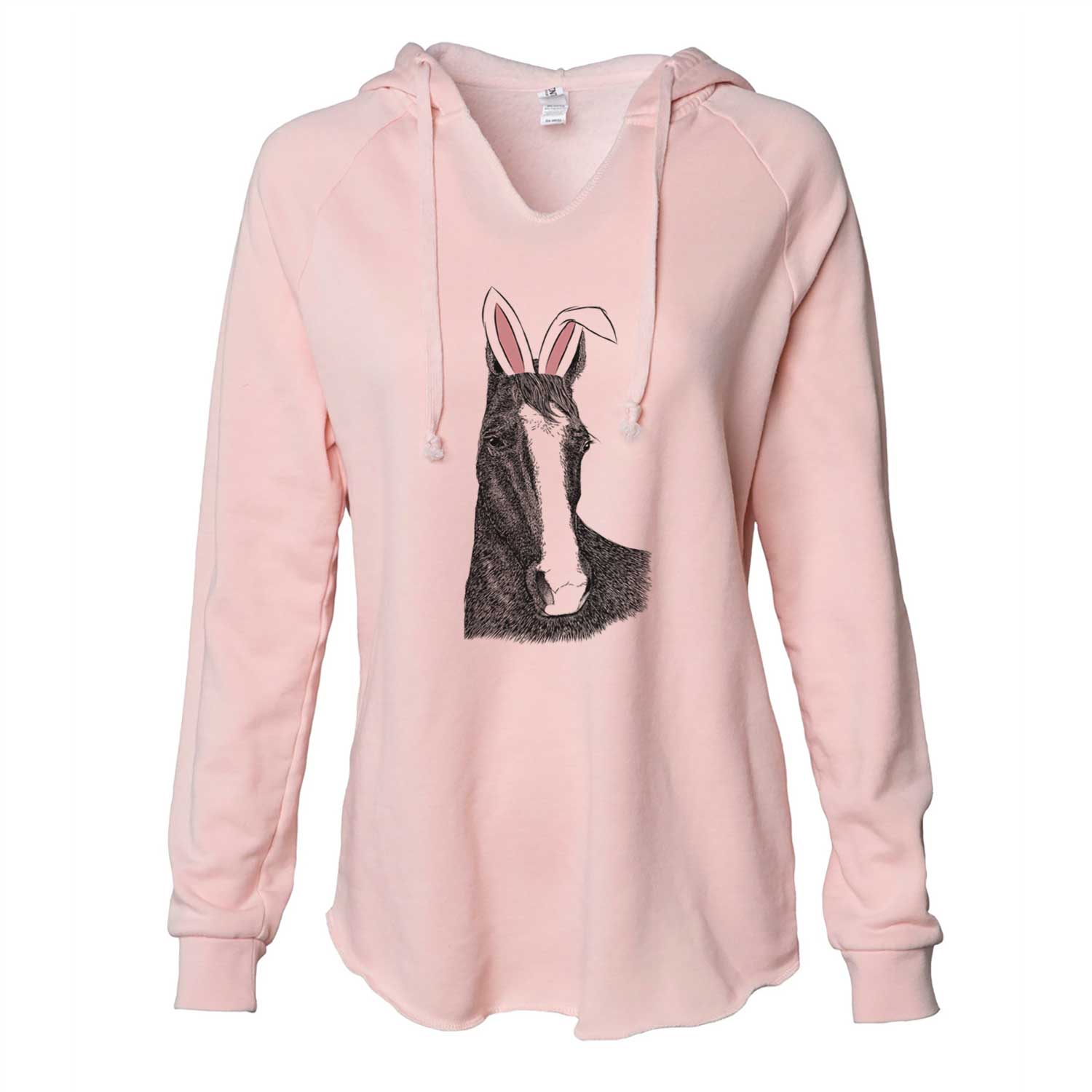 Easter Gibson the Tennessee Walking Horse - Cali Wave Hooded Sweatshirt