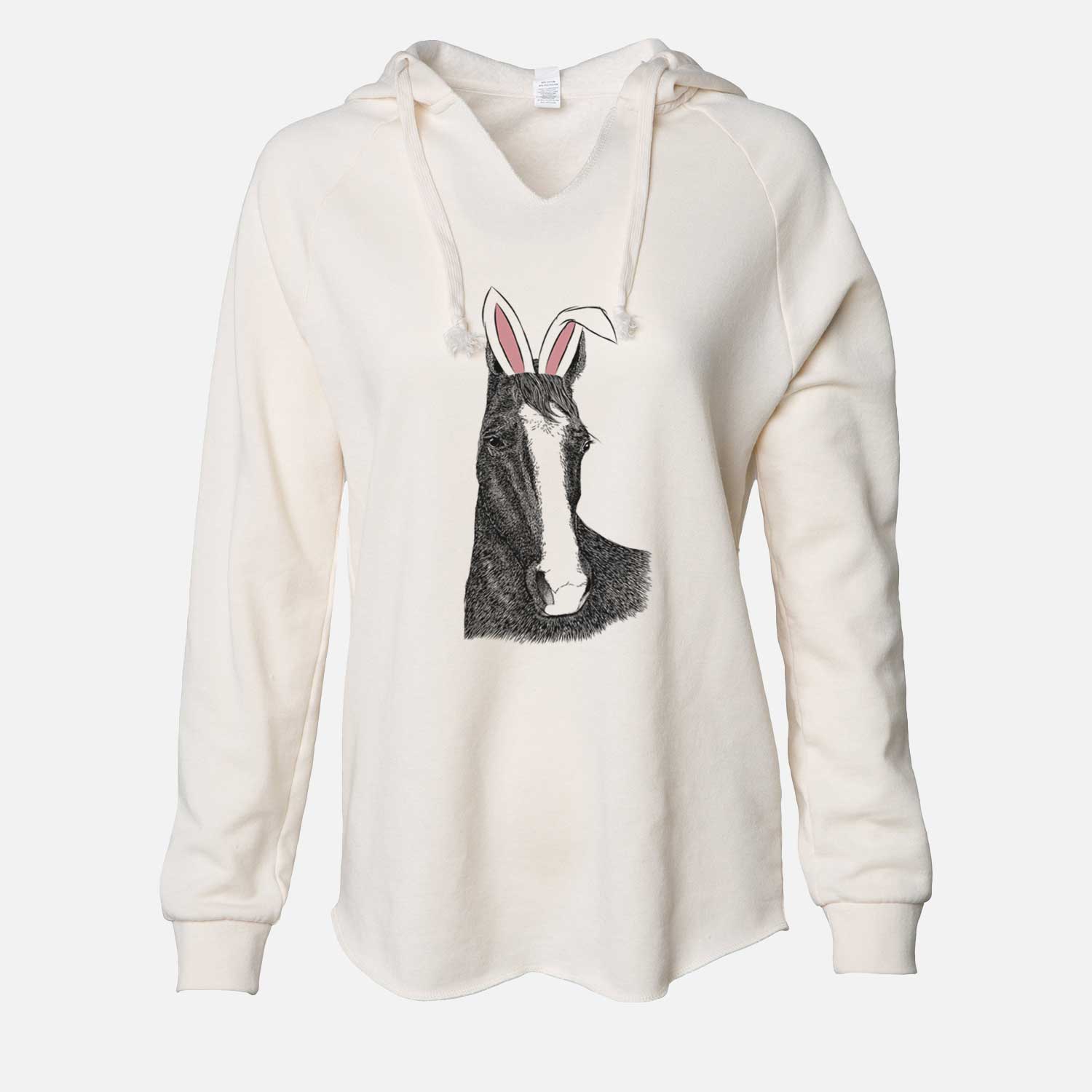 Easter Gibson the Tennessee Walking Horse - Cali Wave Hooded Sweatshirt