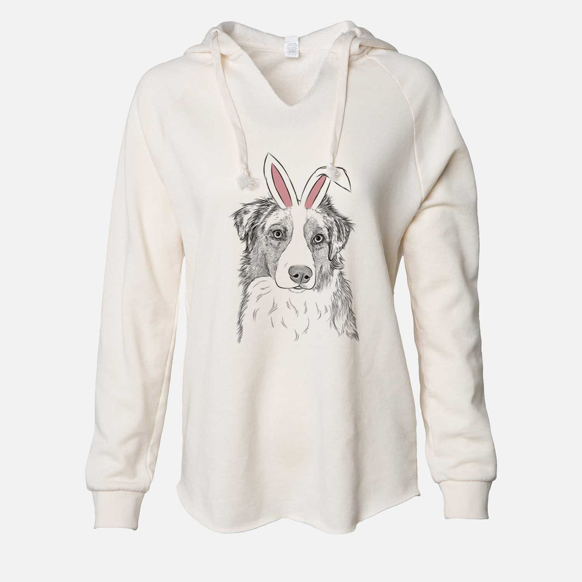 Easter Ginger the Australian Shepherd - Cali Wave Hooded Sweatshirt