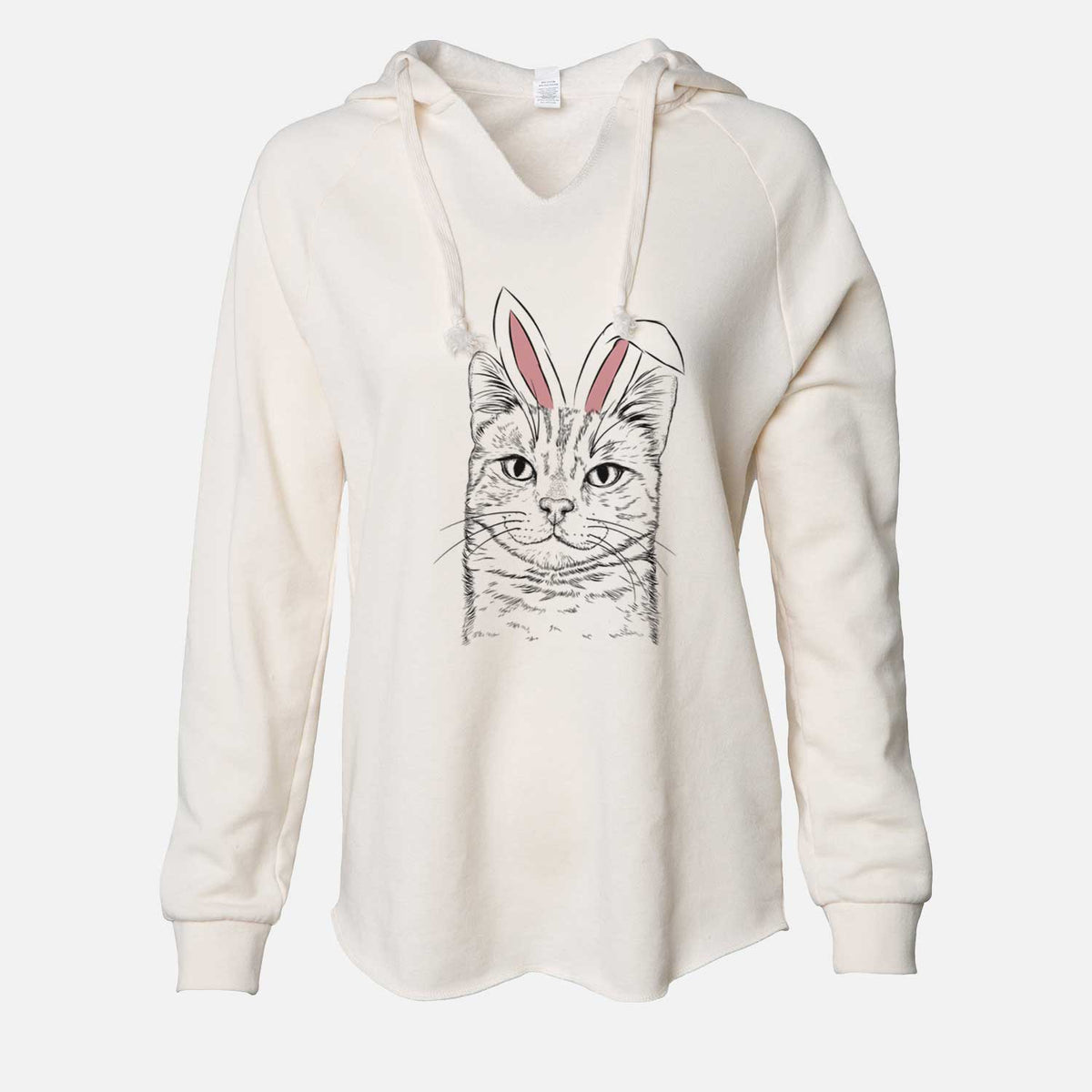 Easter Ginger Tom the Tabby Cat - Cali Wave Hooded Sweatshirt