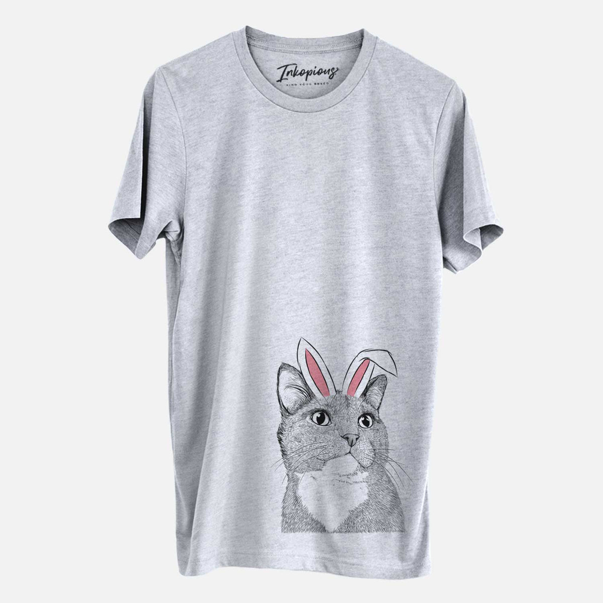 Easter Gizmo the Grey Cat - Unisex Crewneck