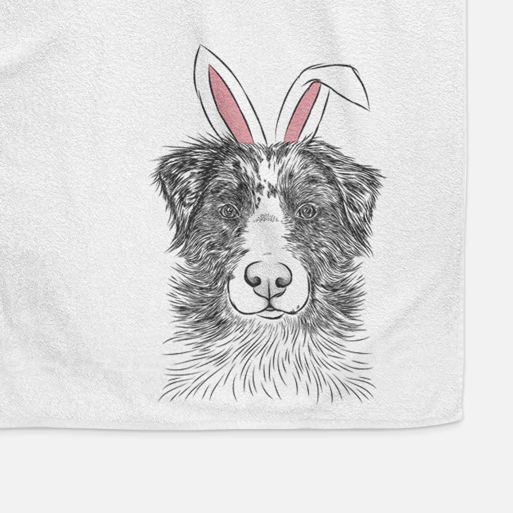 Gram the Australian Shepherd Decorative Hand Towel