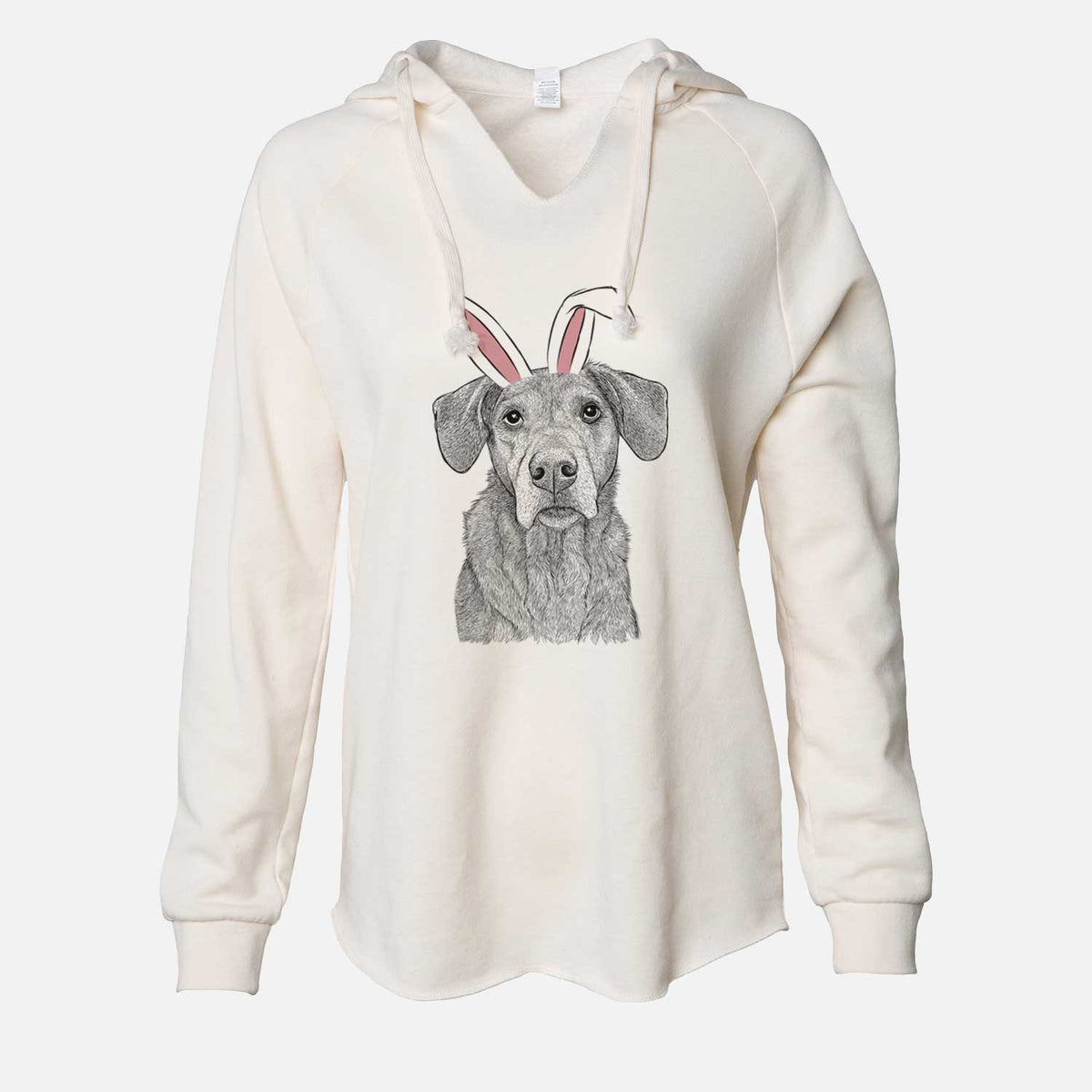 Easter Gravy the Plott Hound Beagle Mix - Cali Wave Hooded Sweatshirt