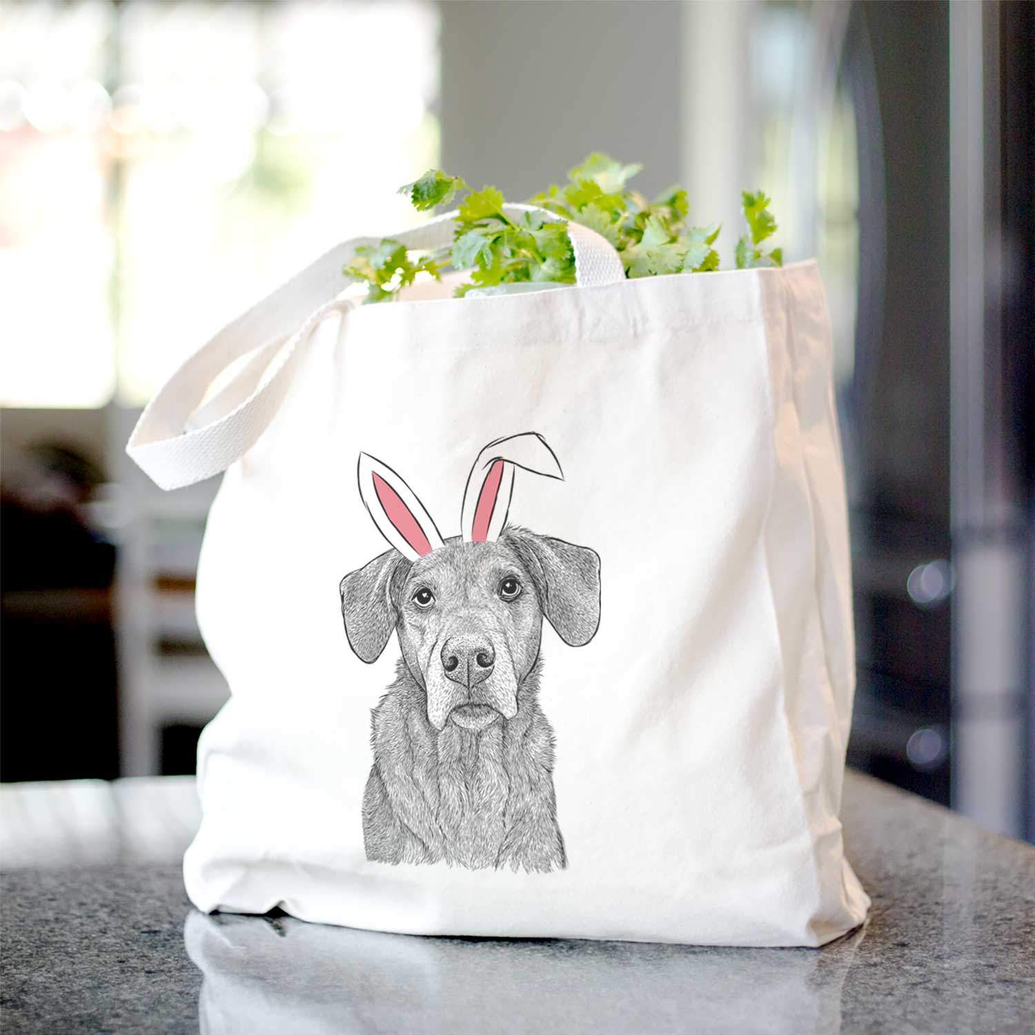 Gravy the Plott Hound Beagle Mix - Tote Bag