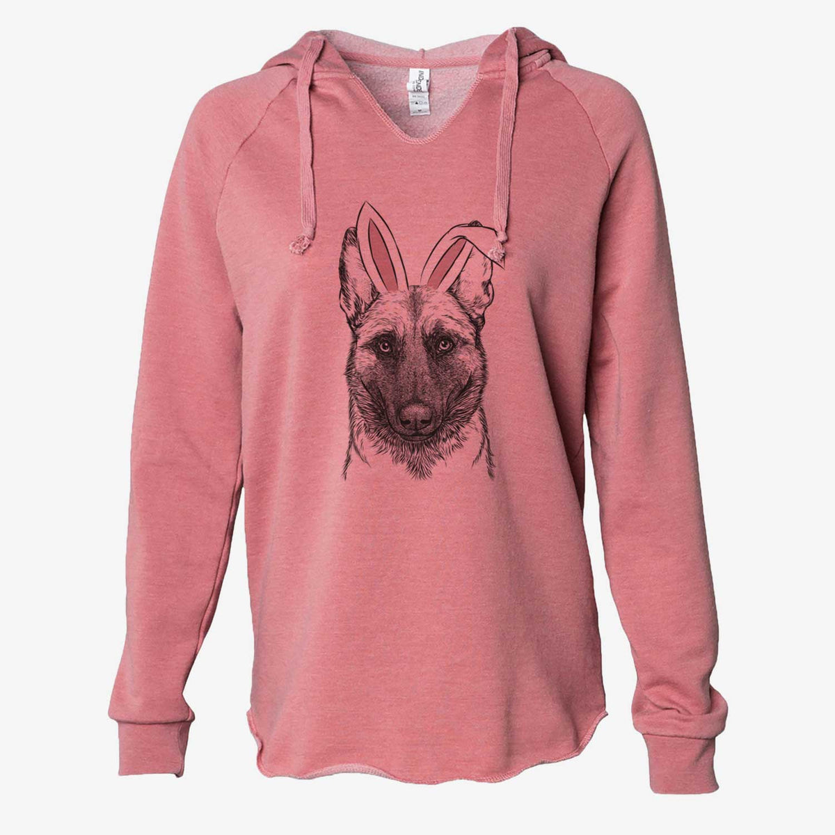 Easter Gunther the Belgian Malinois - Cali Wave Hooded Sweatshirt