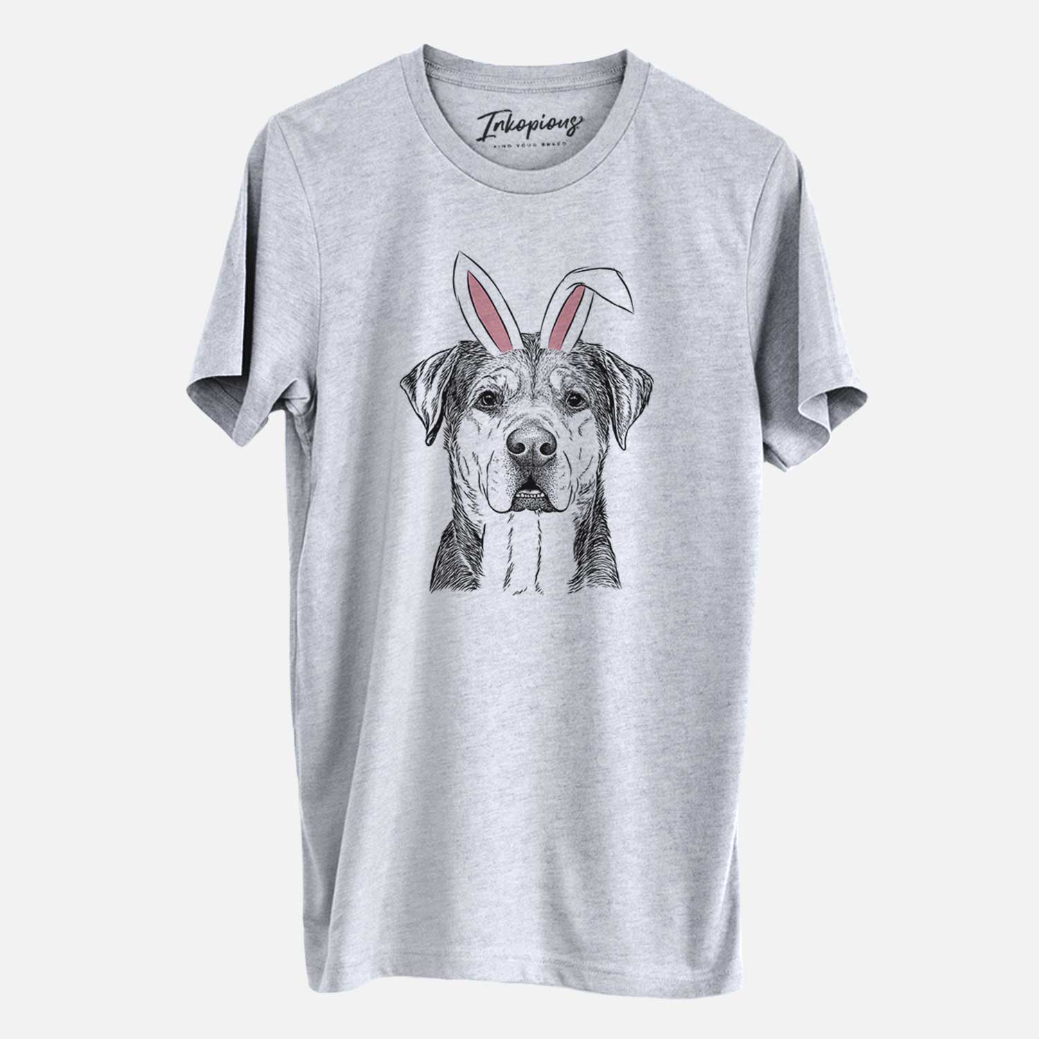 Easter Gus the Rottweiler Mix - Unisex Crewneck