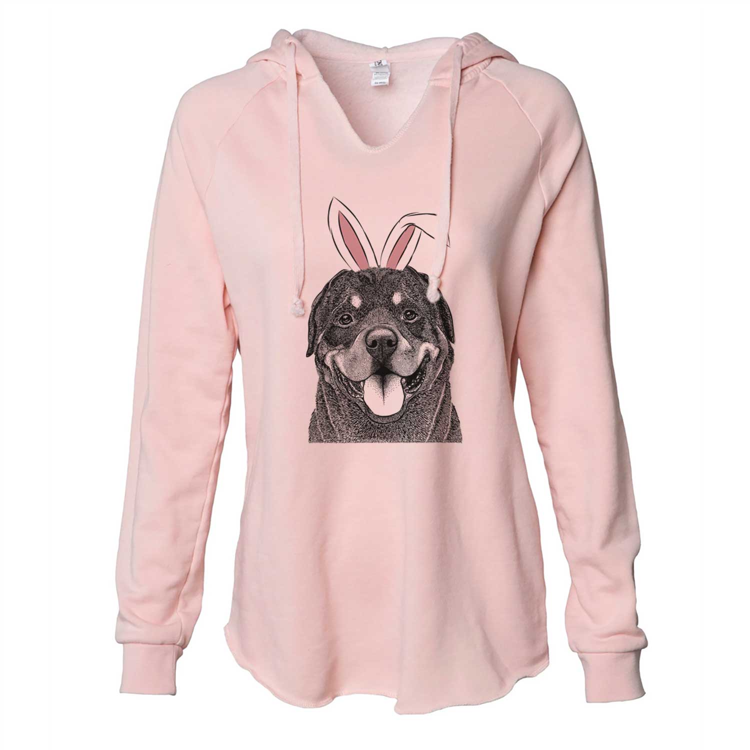 Easter Hagan the Rottweiler - Cali Wave Hooded Sweatshirt