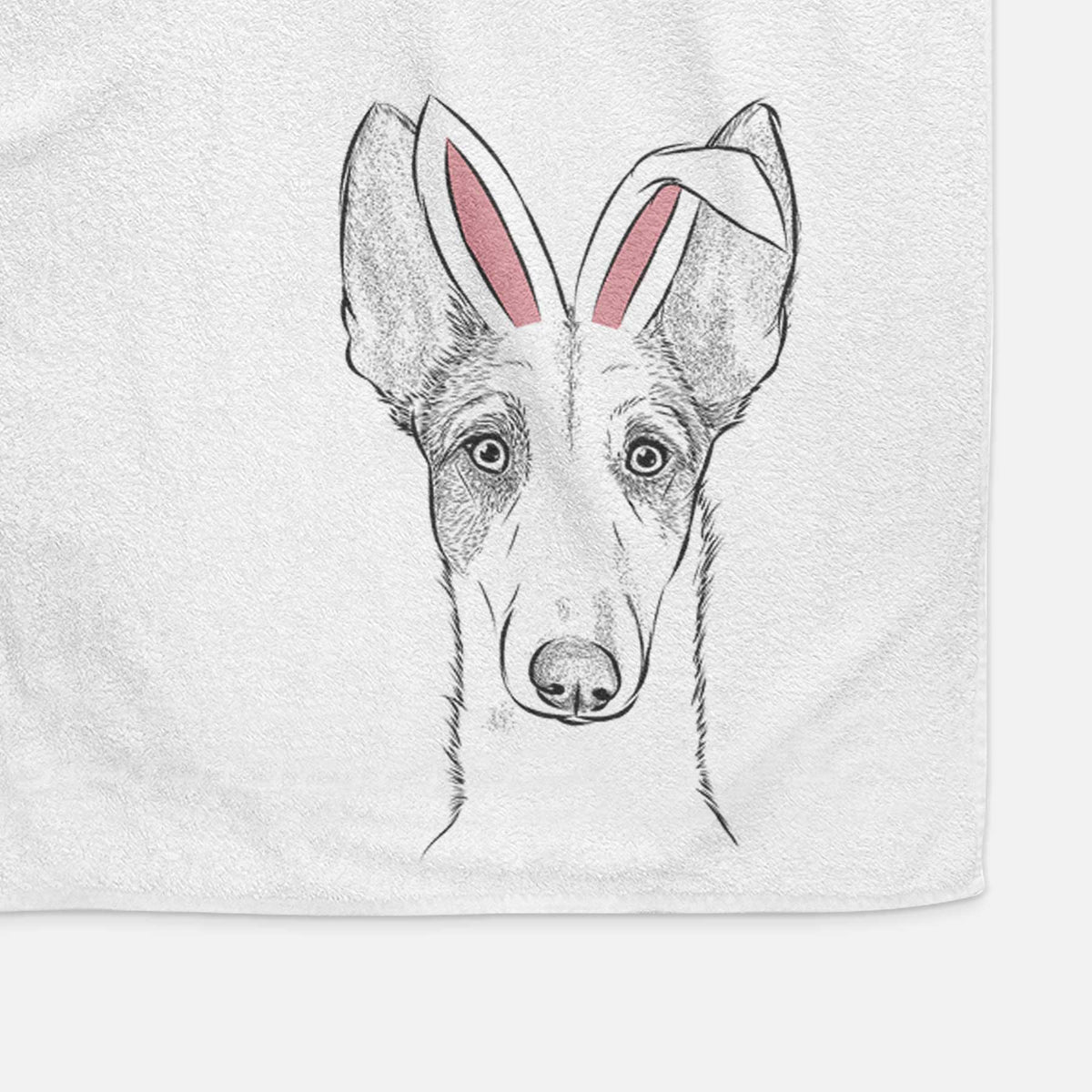 Halo the Ibizan Sight Hound Decorative Hand Towel